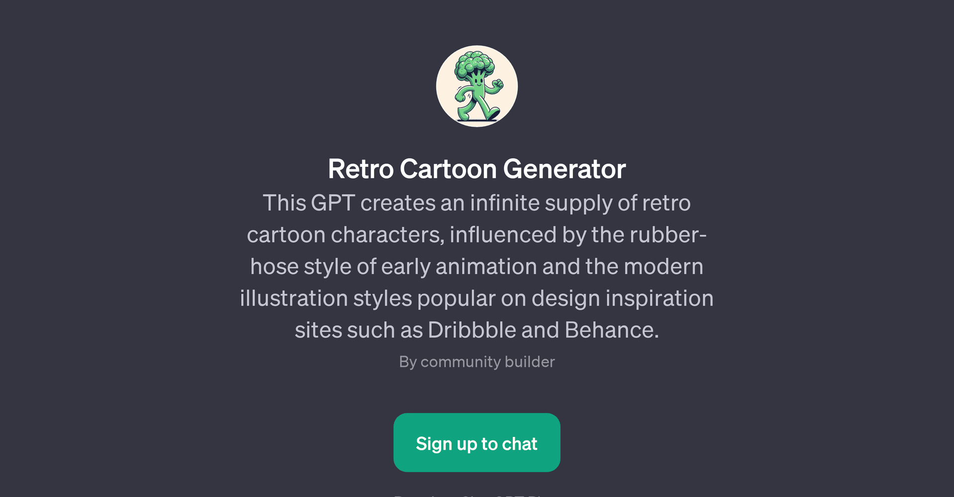 Retro Cartoon Generator