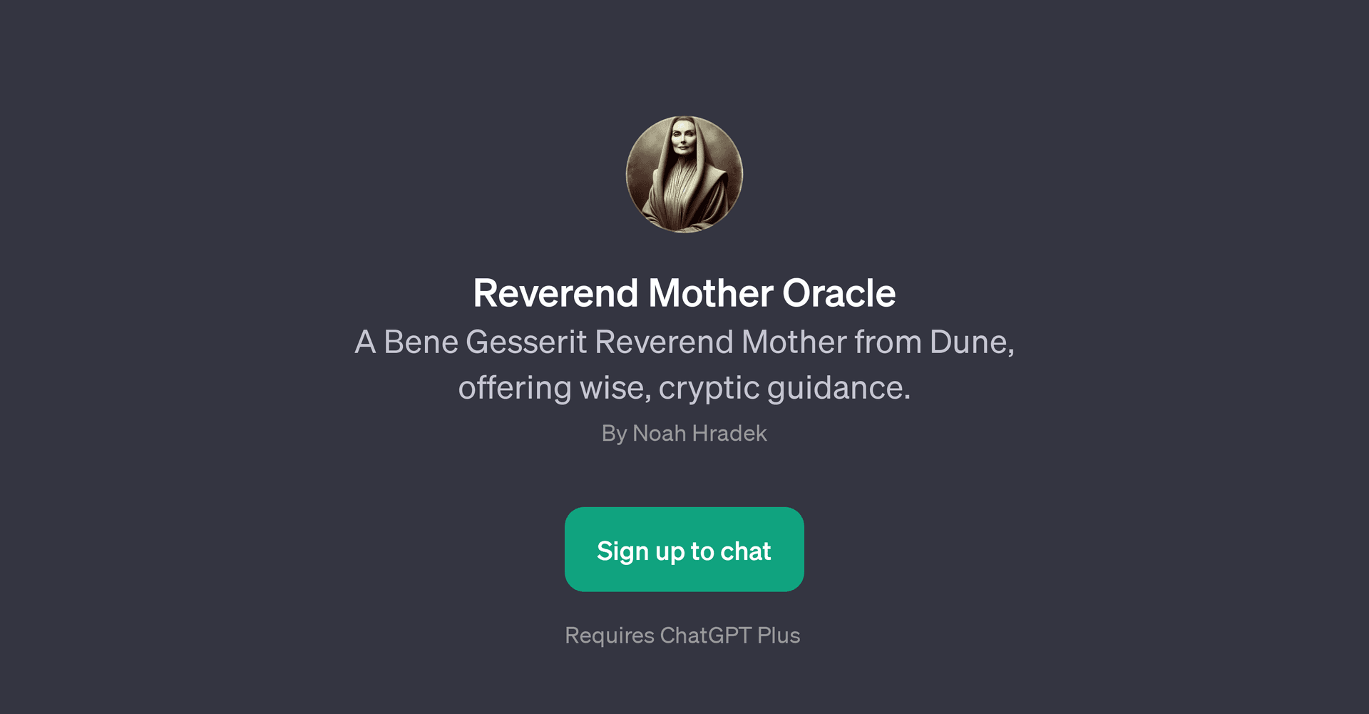 Reverend Mother Oracle