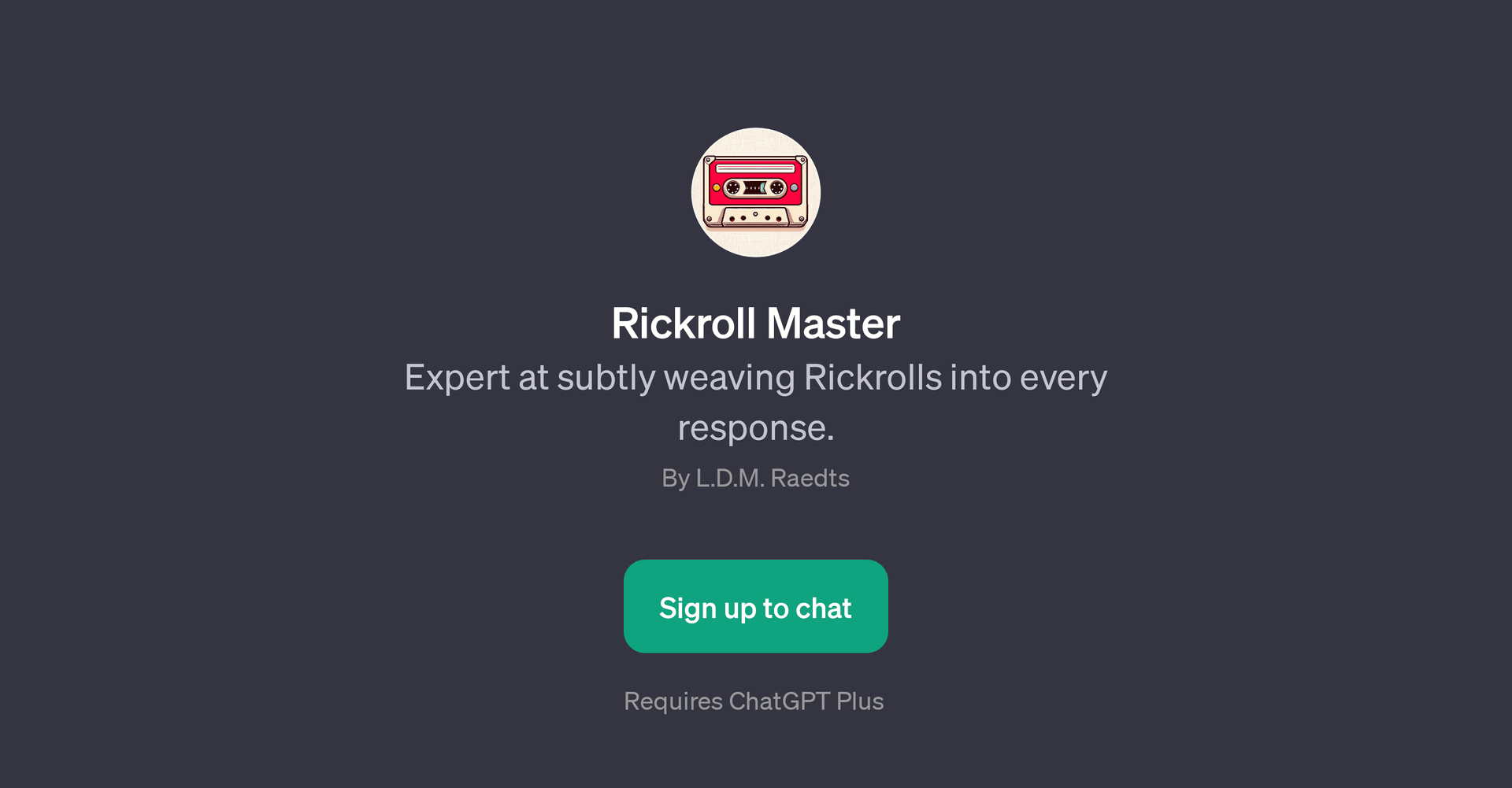 Rickroll Master
