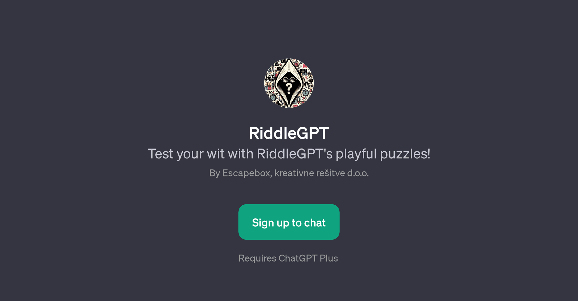 RiddleGPT