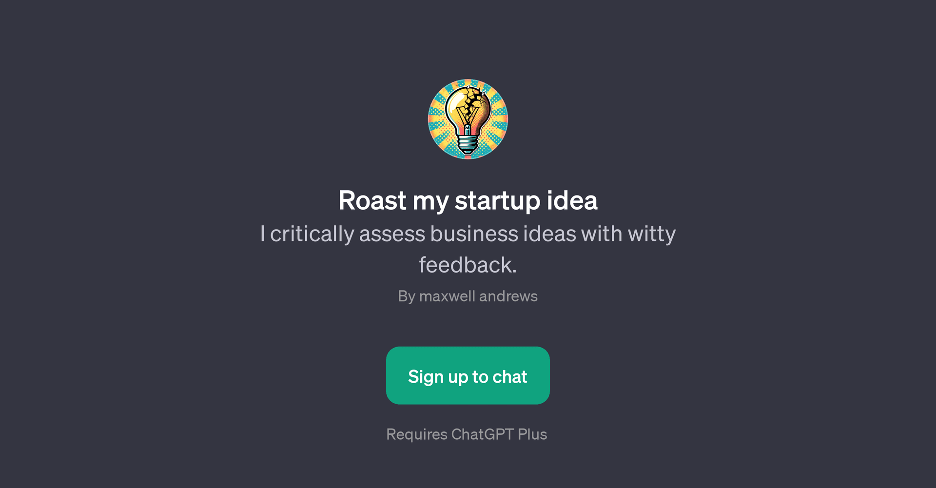 Roast my startup idea