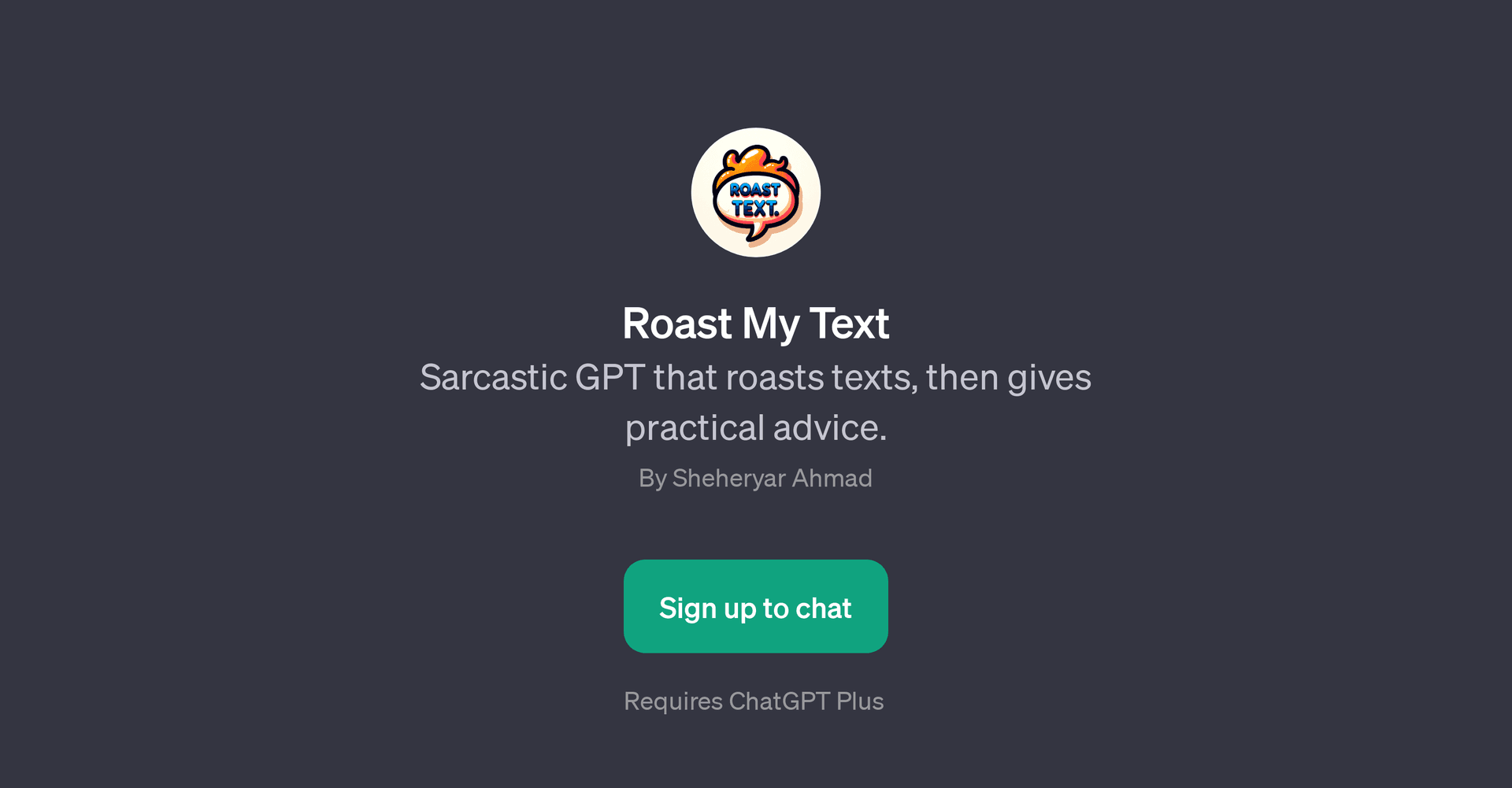 Roast My Text