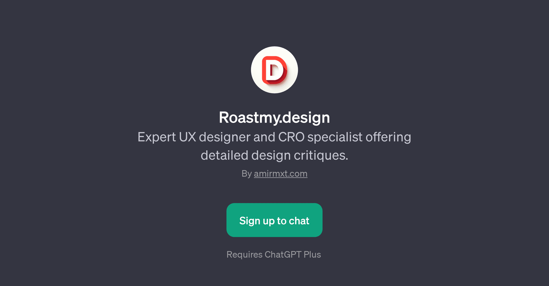 Roastmy.design