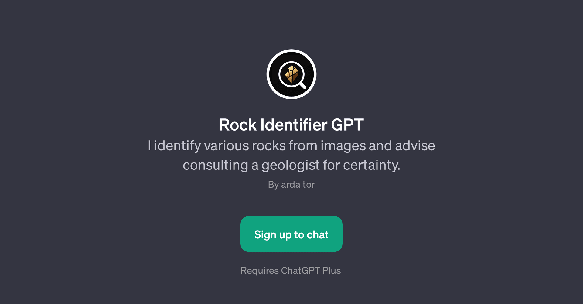 Rock Identifier GPT