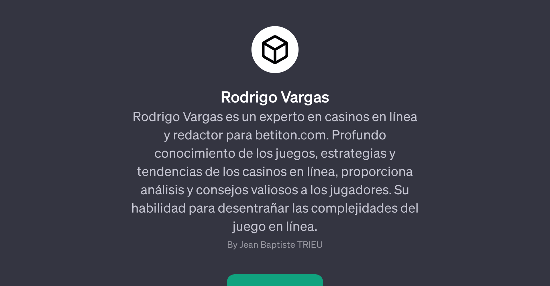 Rodrigo Vargas