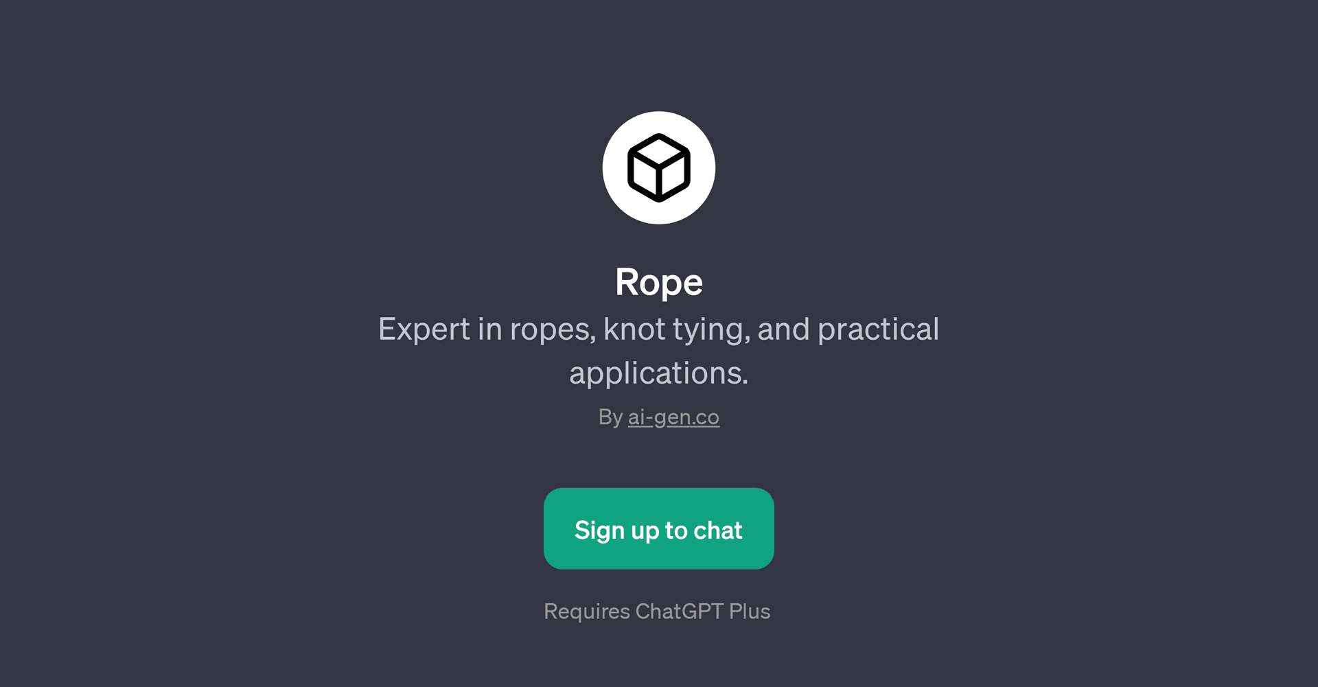 Rope