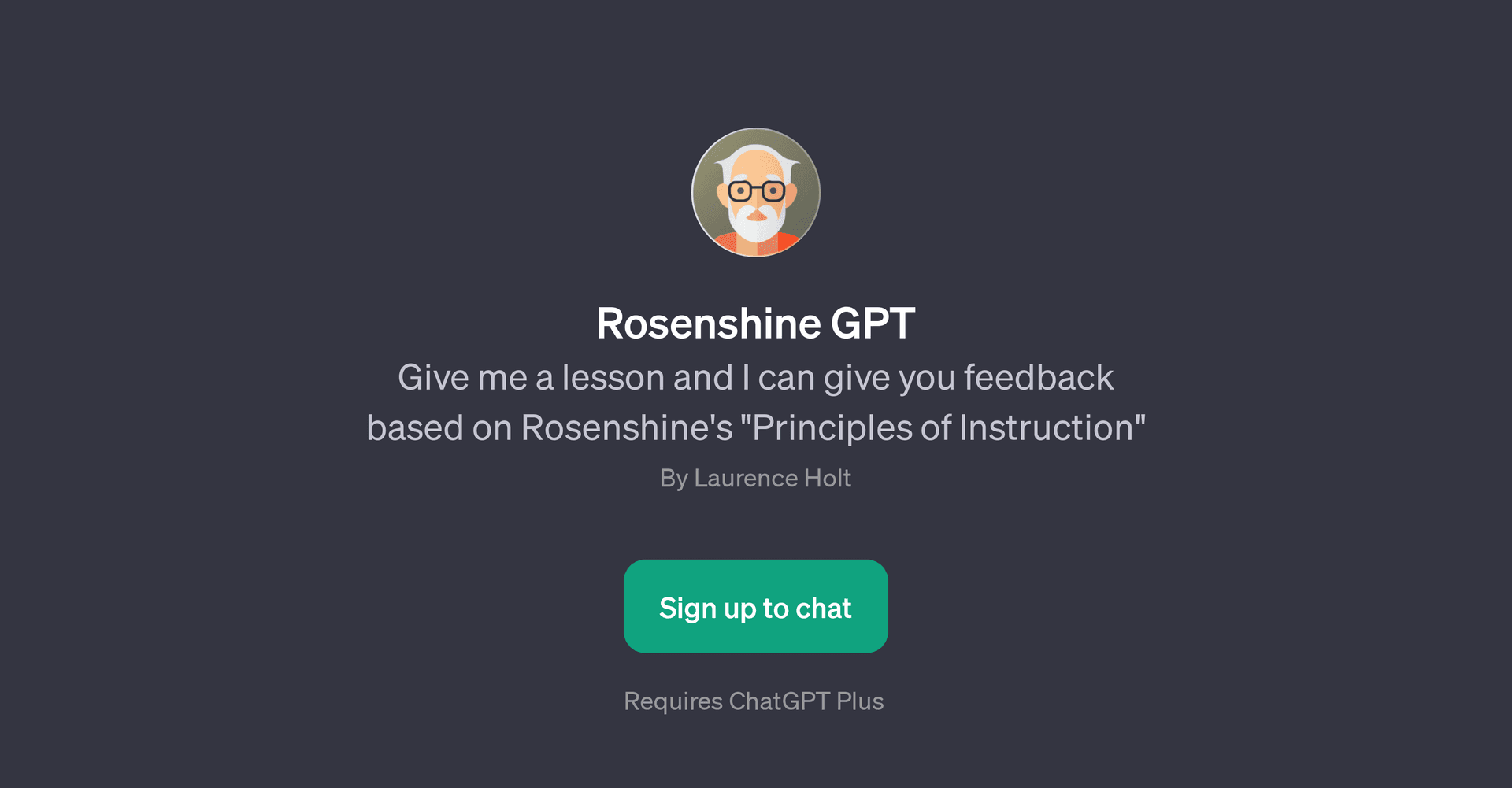 Rosenshine GPT
