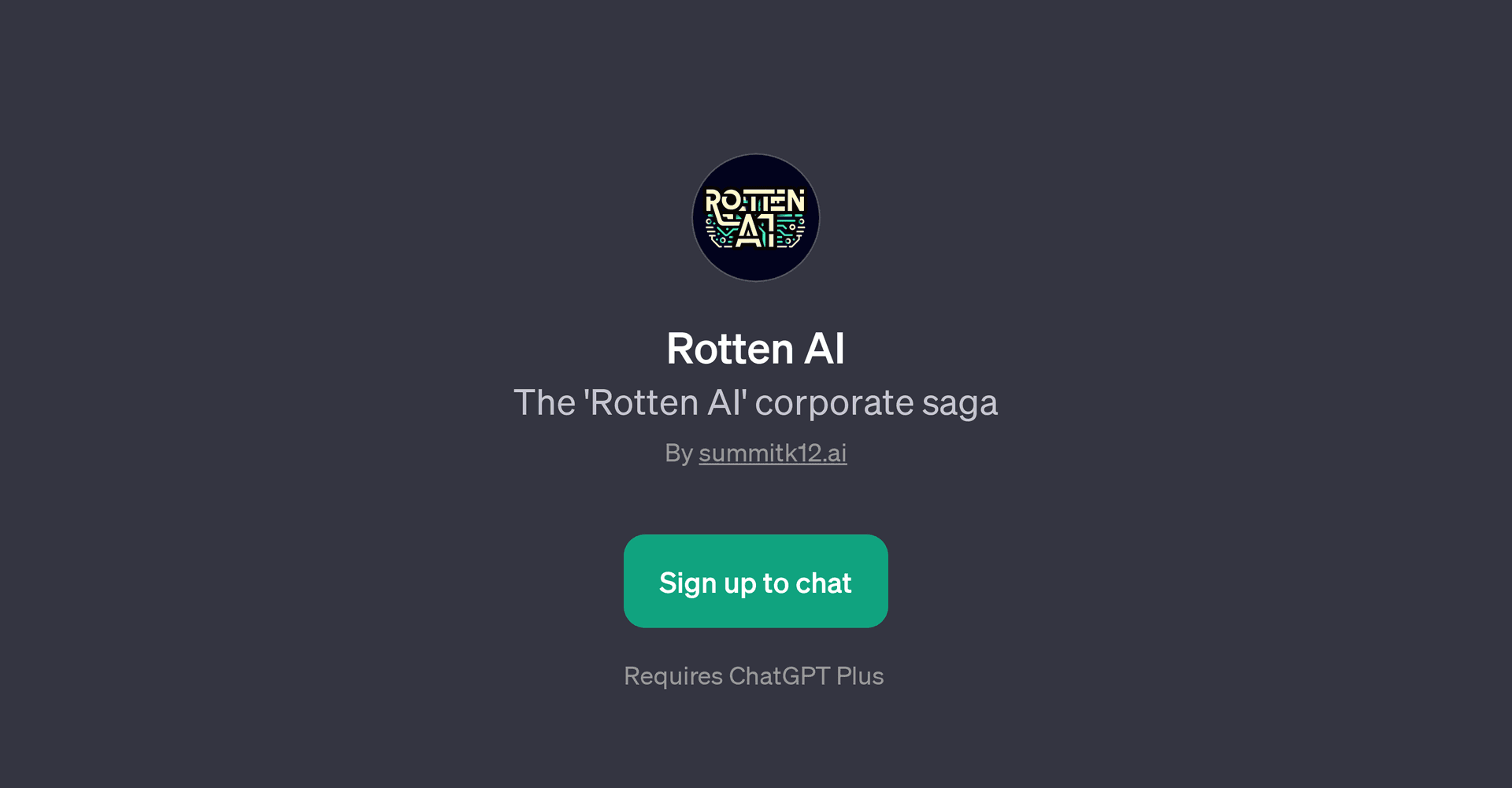 Rotten AI