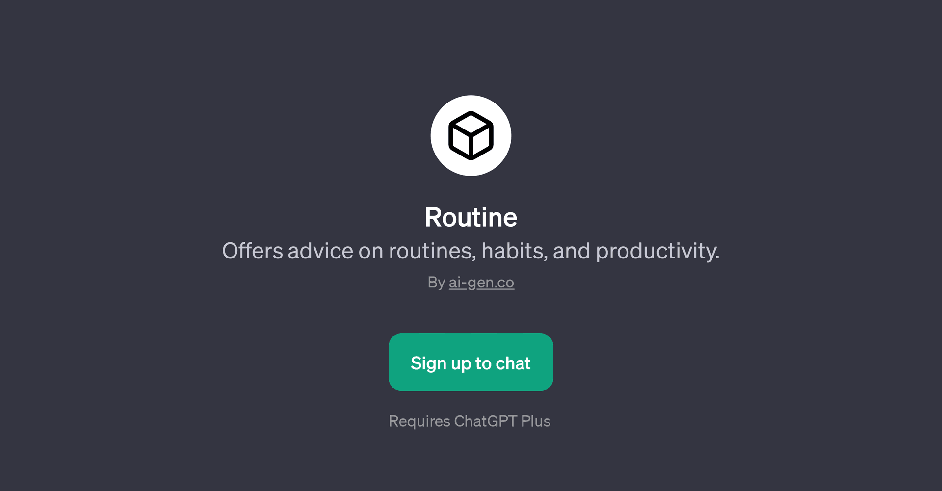 Routine