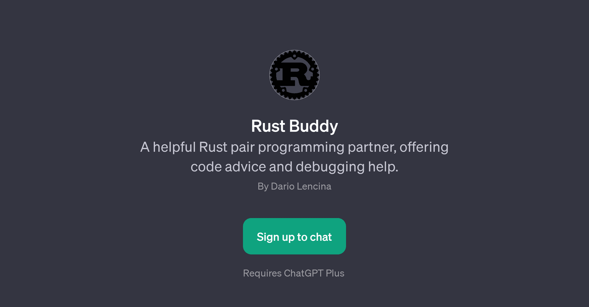 Rust Buddy