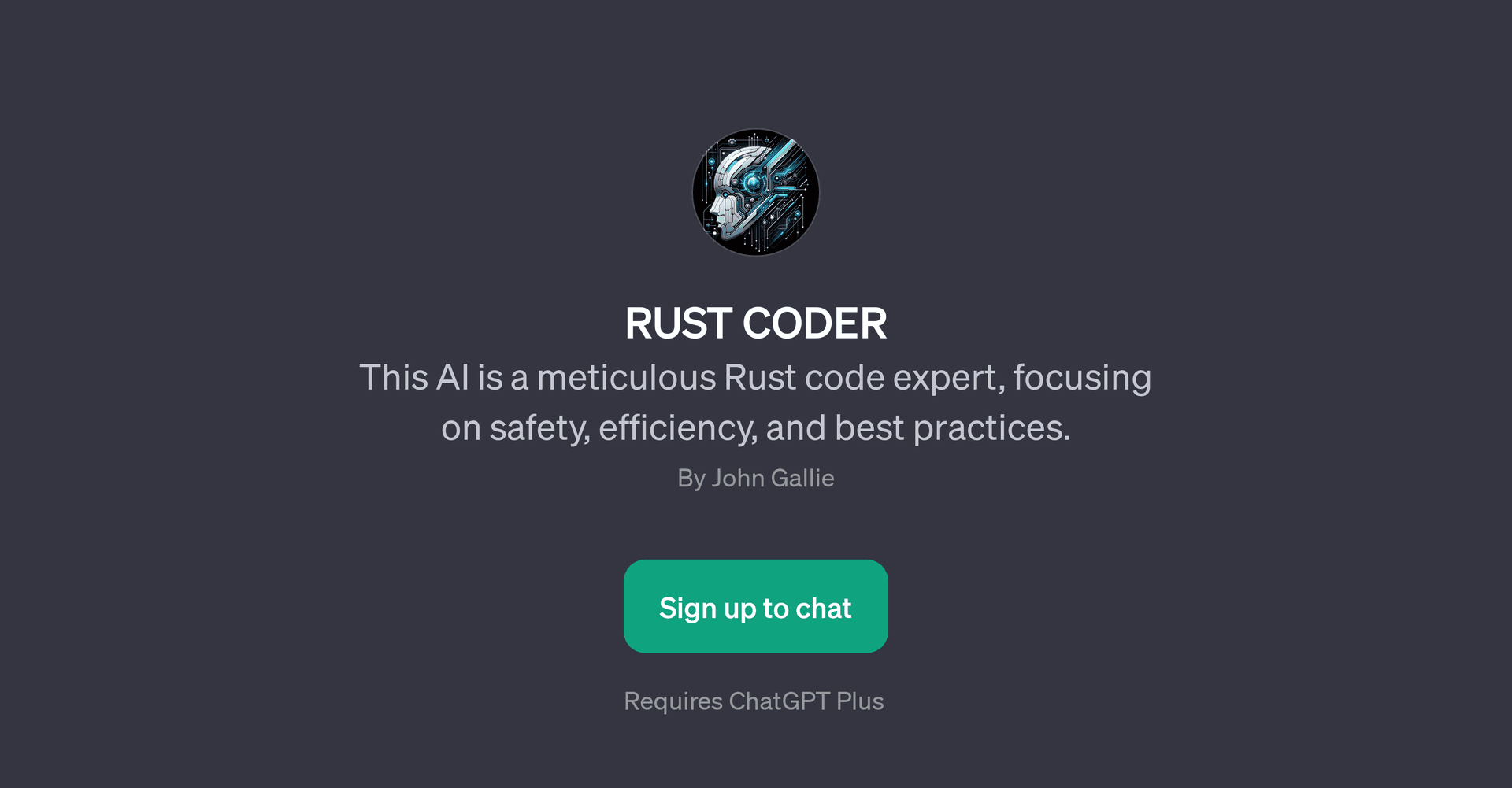 RUST CODER