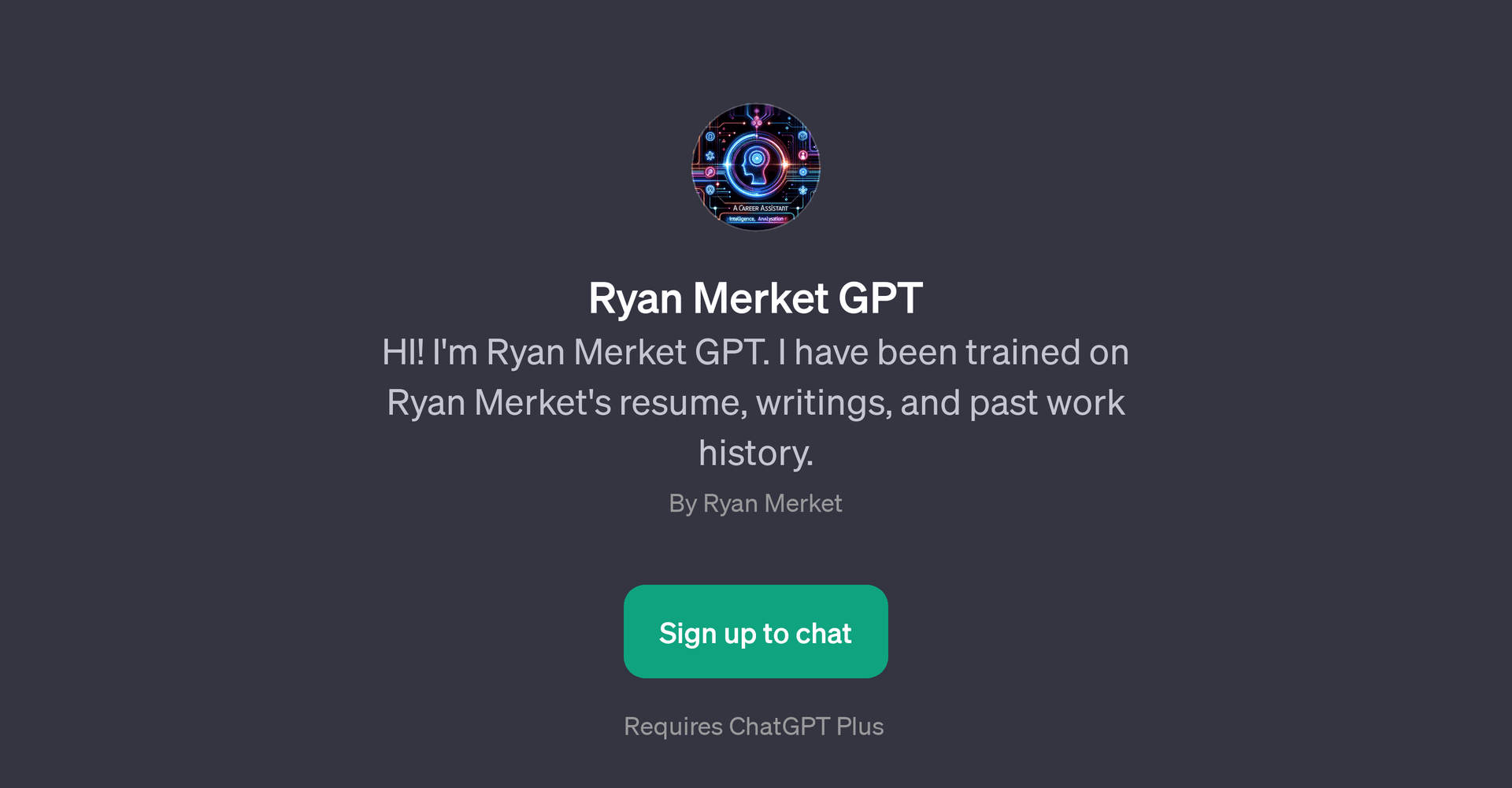 Ryan Merket GPT