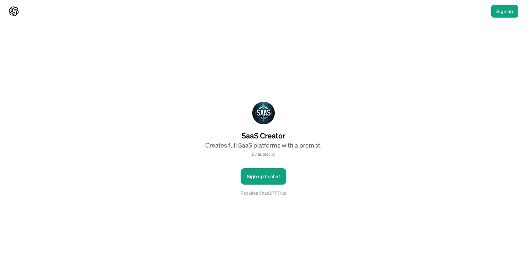 SaaS Creator