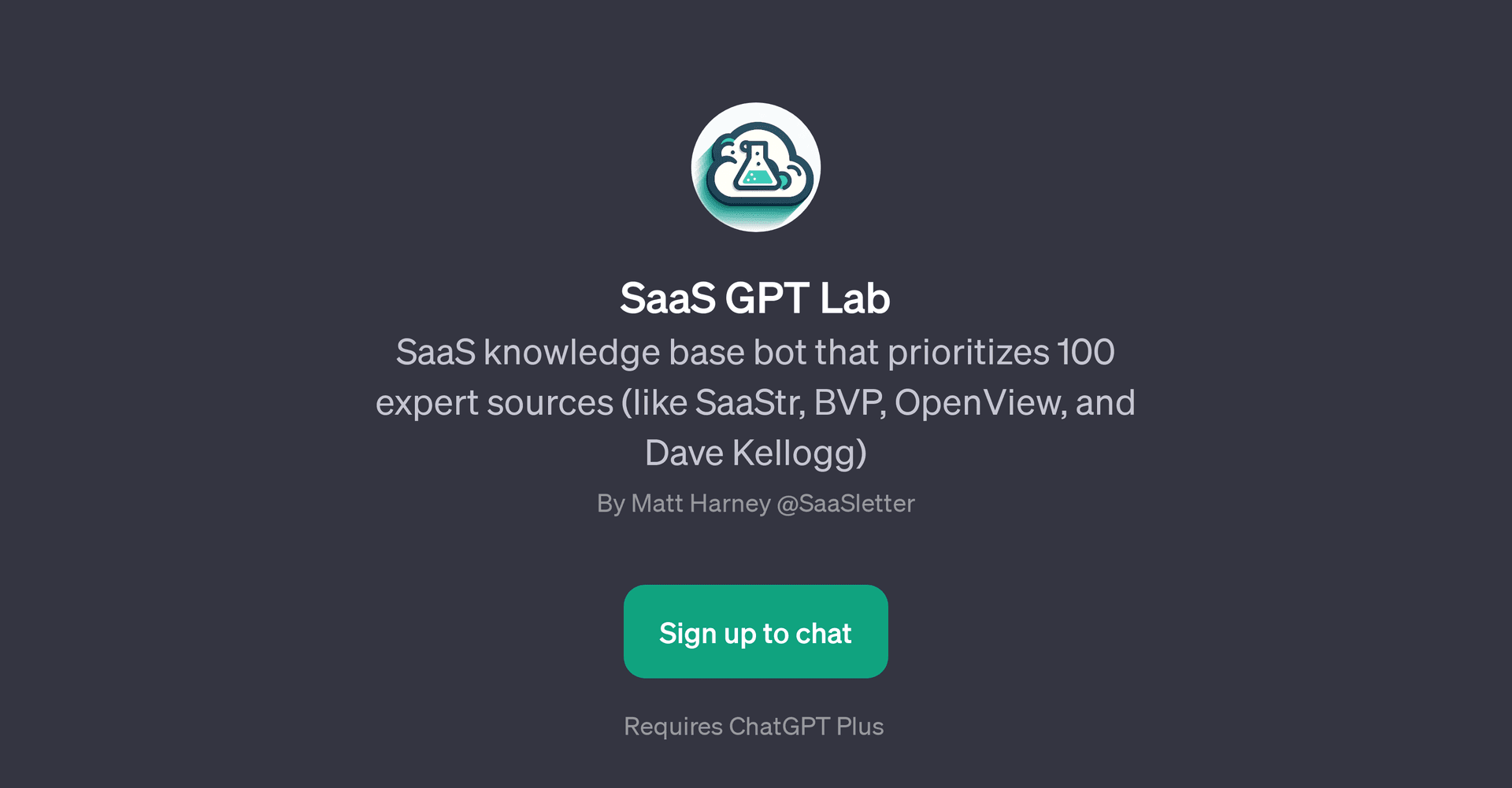 SaaS GPT Lab
