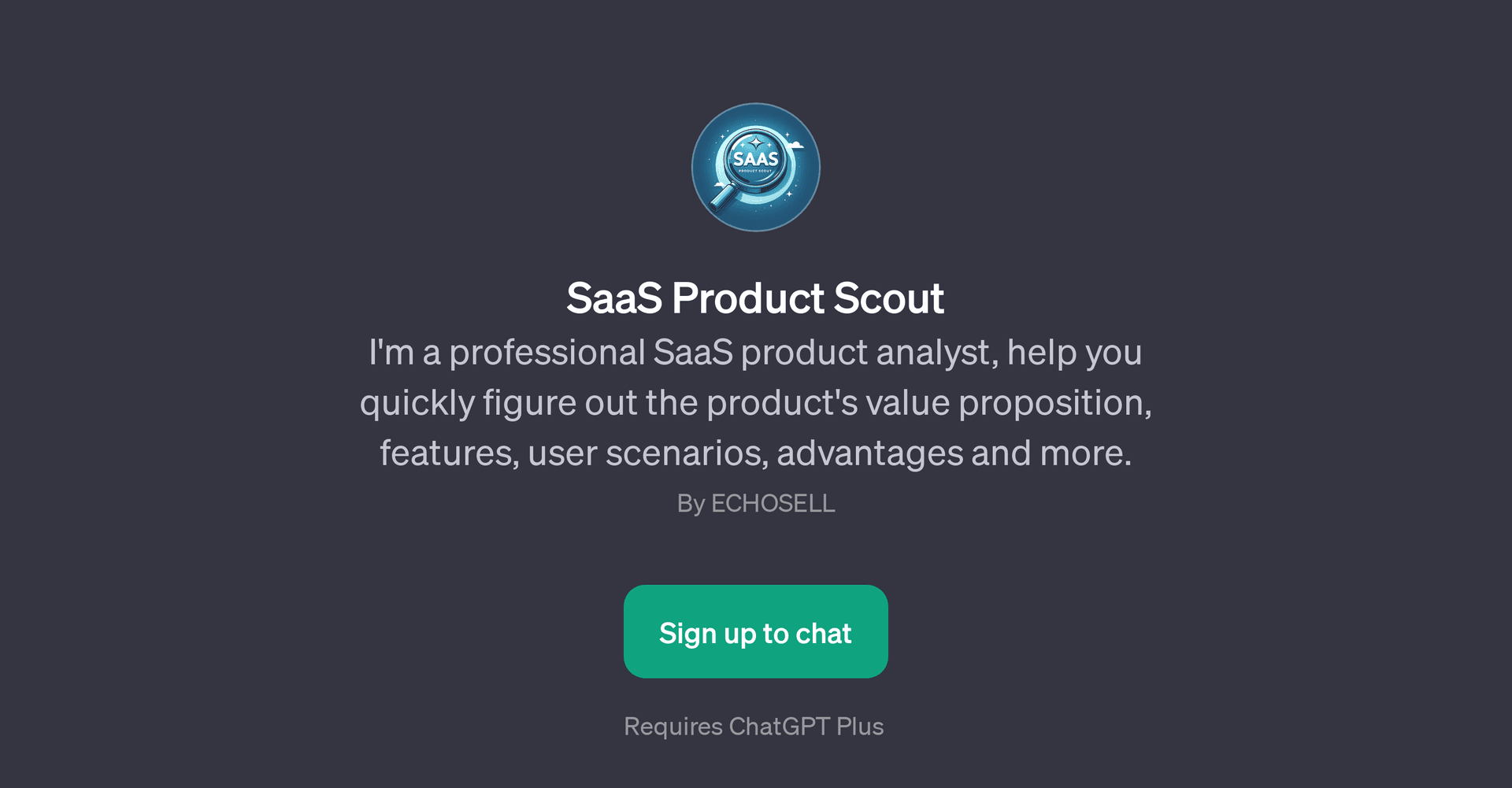 SaaS Product Scout