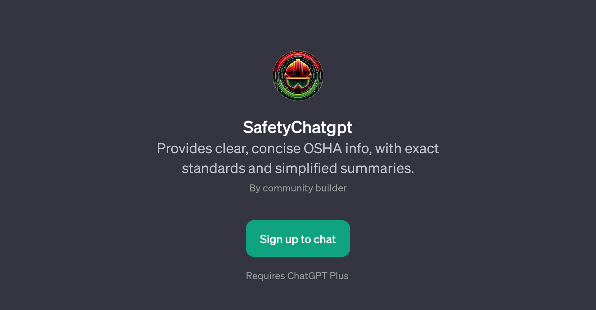 SafetyChatGPT