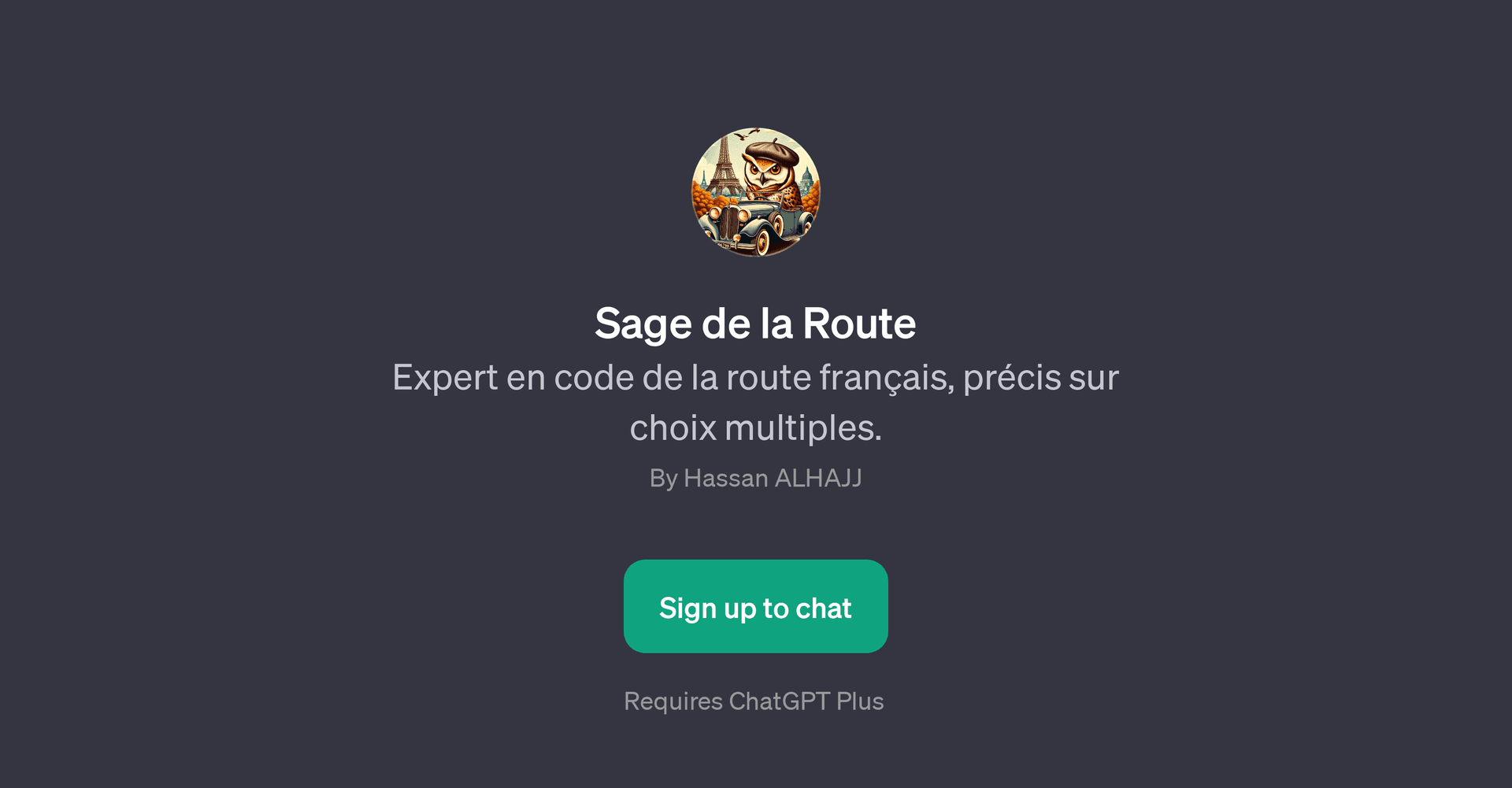 Sage de la Route