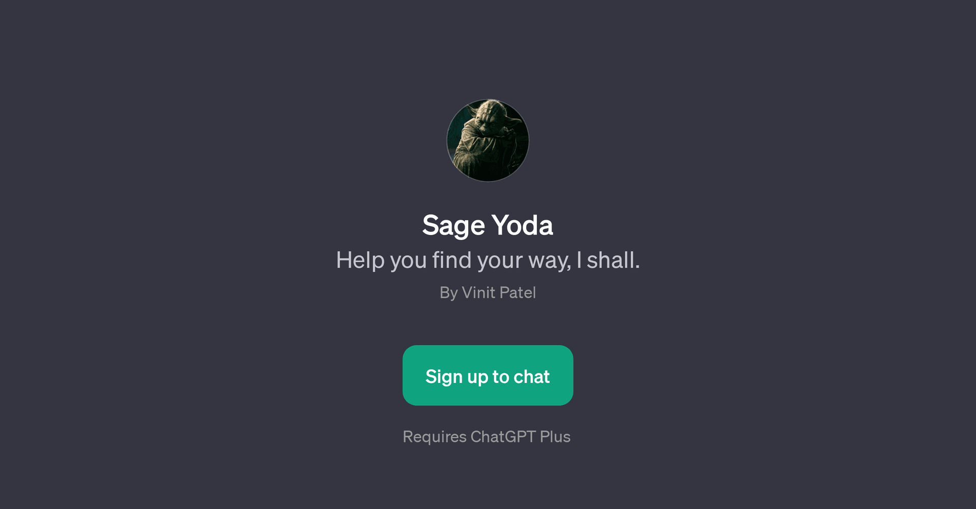Sage Yoda