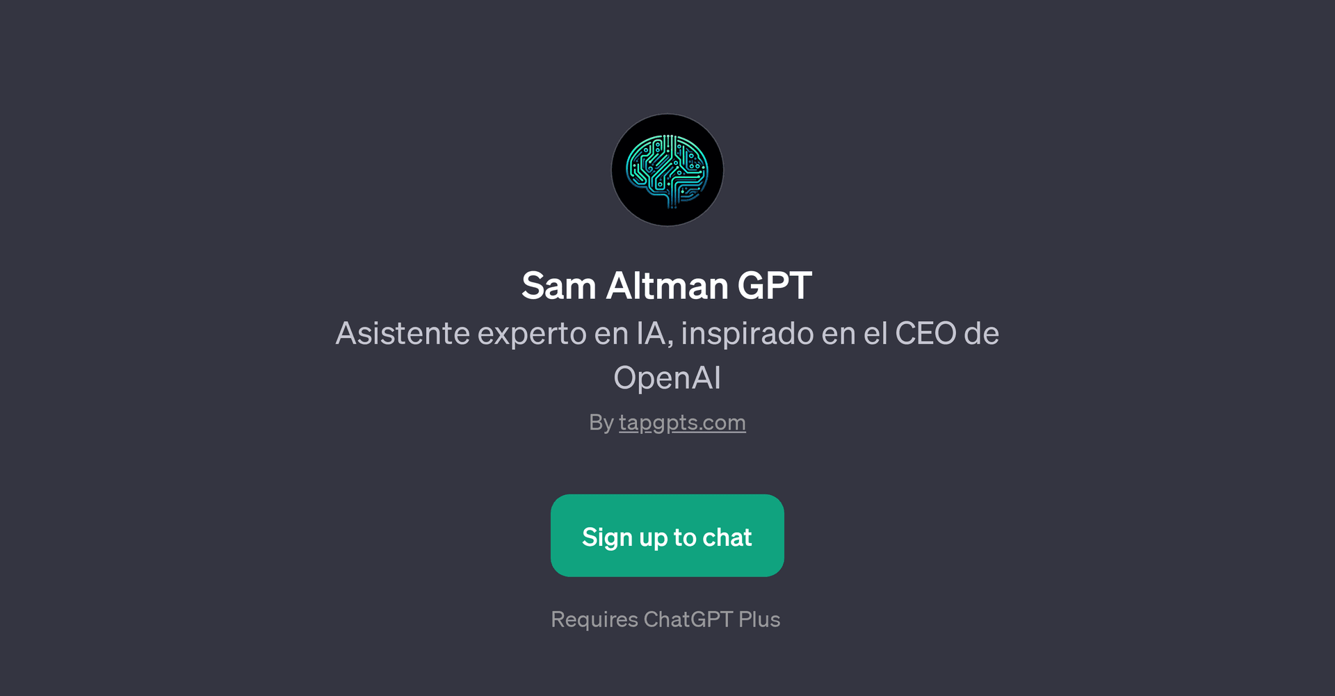 Sam Altman GPT