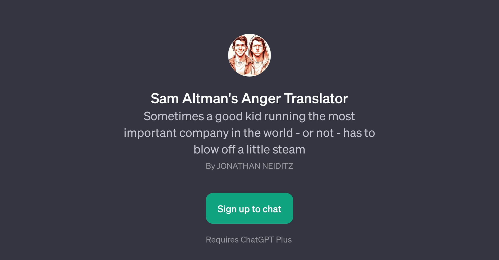 Sam Altman's Anger Translator