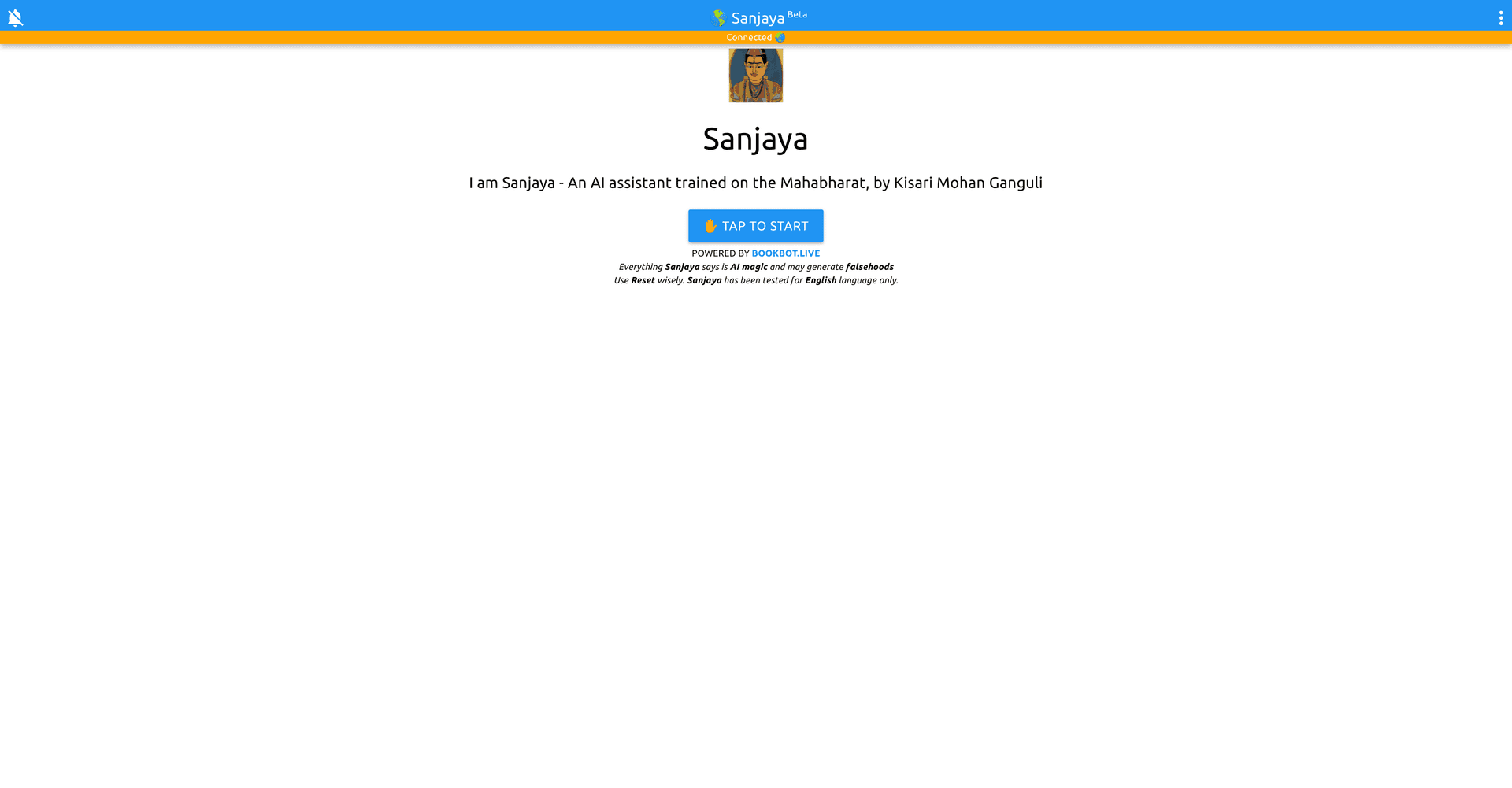 Sanjaya chatbot