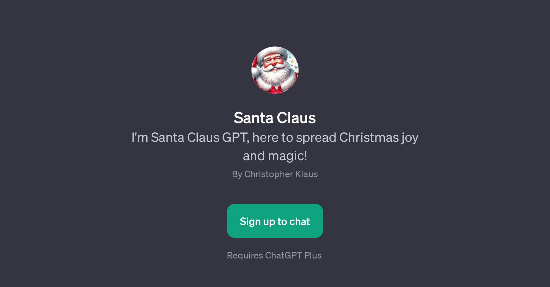 Santa Claus GPT