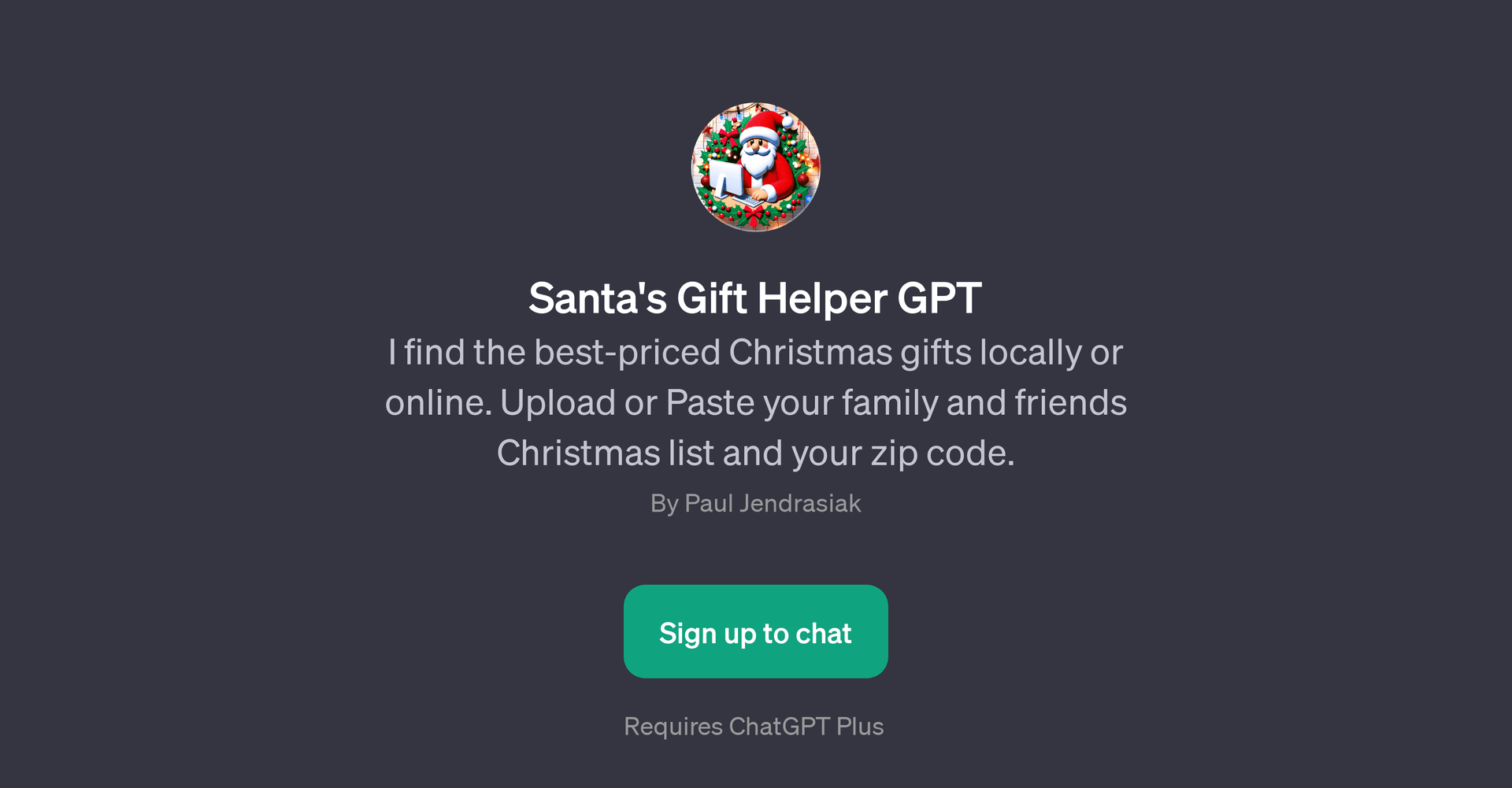 Santa's Gift Helper GPT
