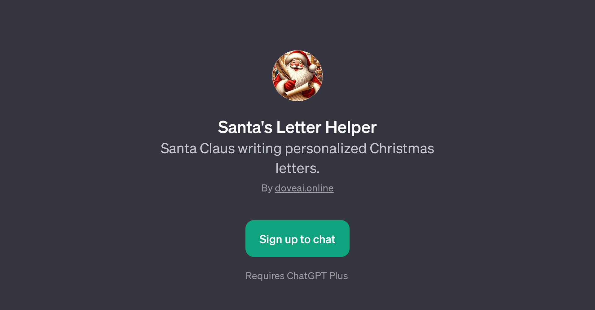 Santa's Letter Helper