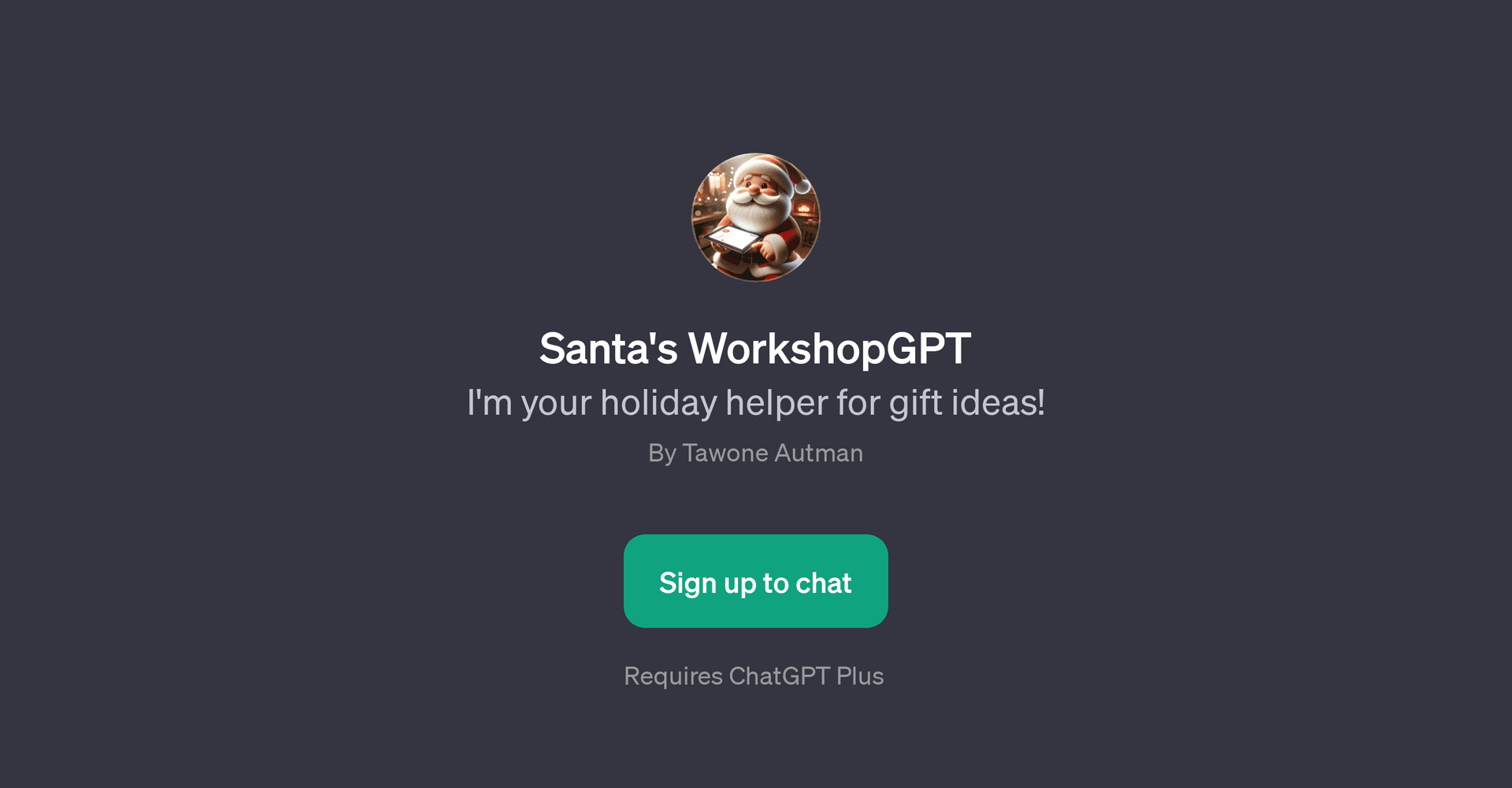 Santa's Workshop GPT