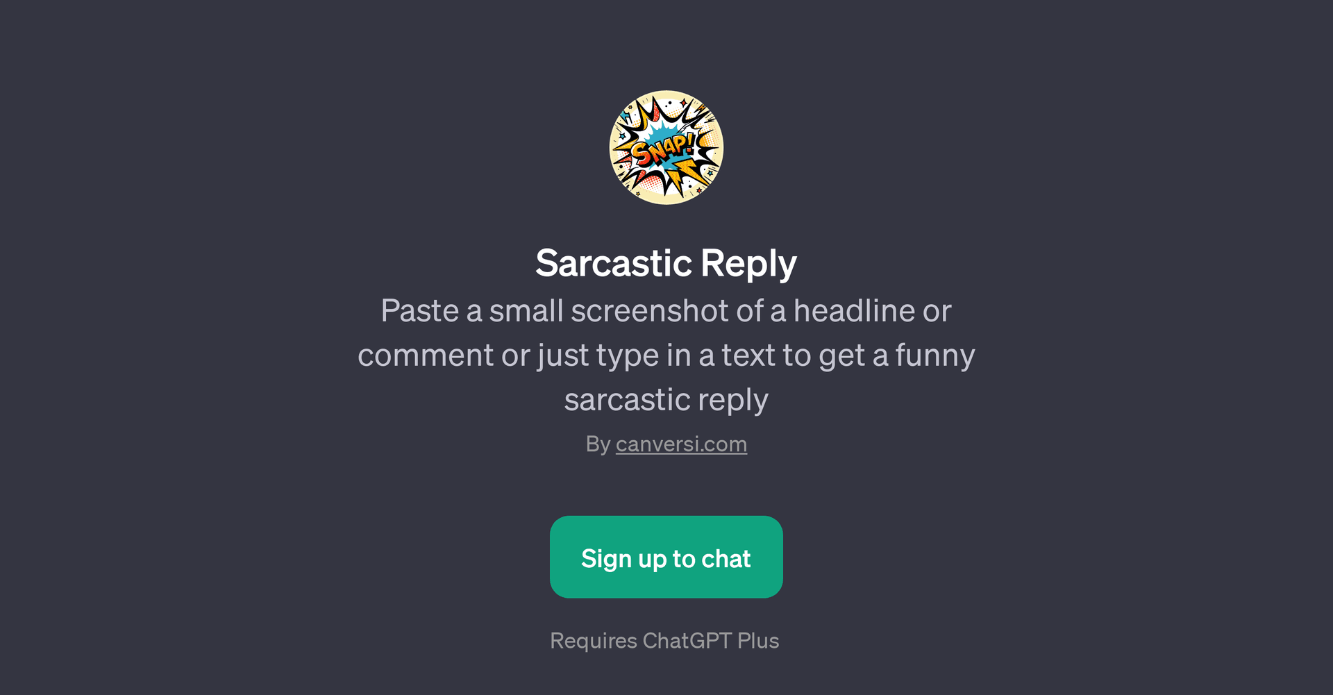 Sarcastic Reply