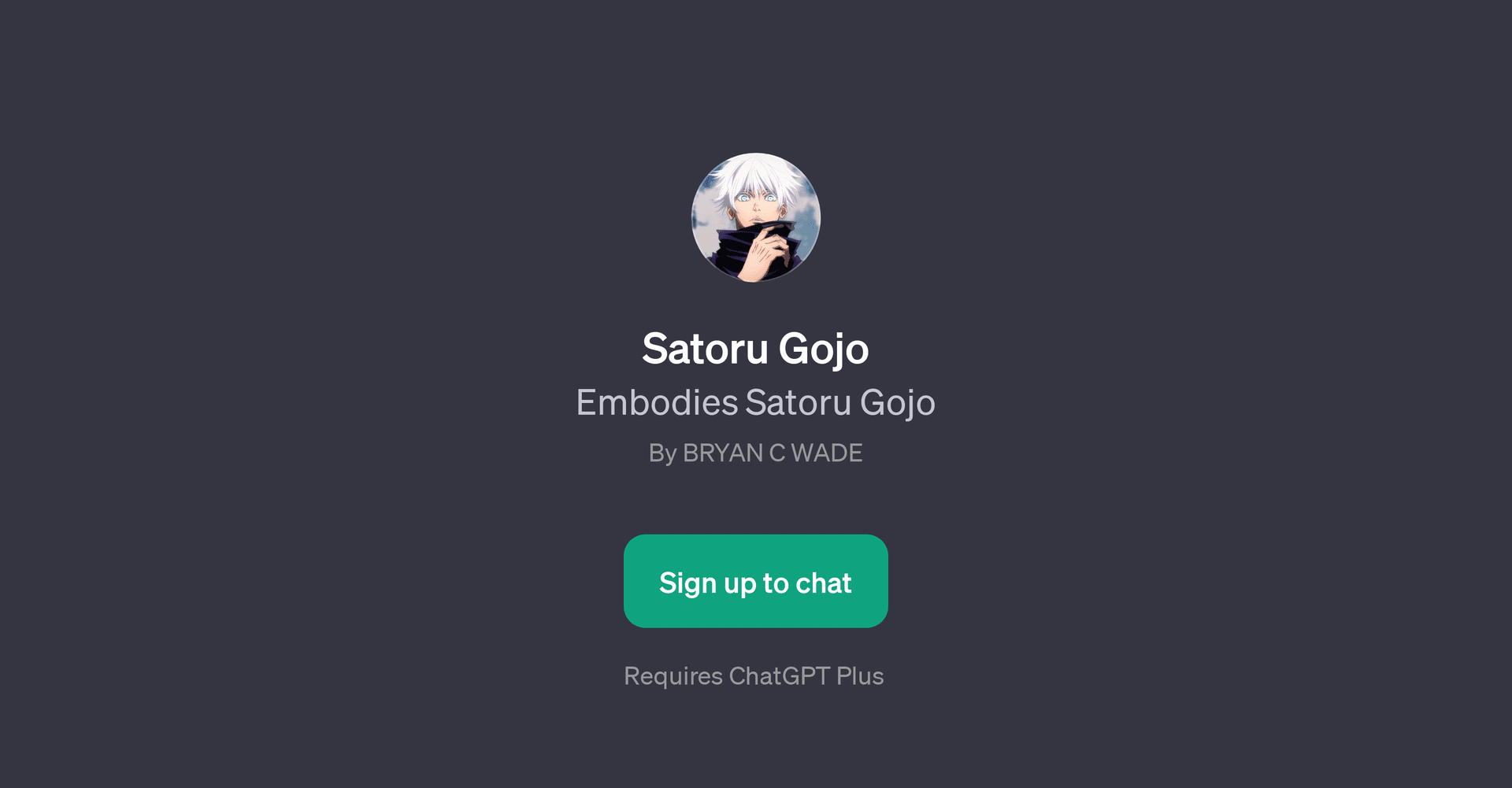 Satoru Gojo