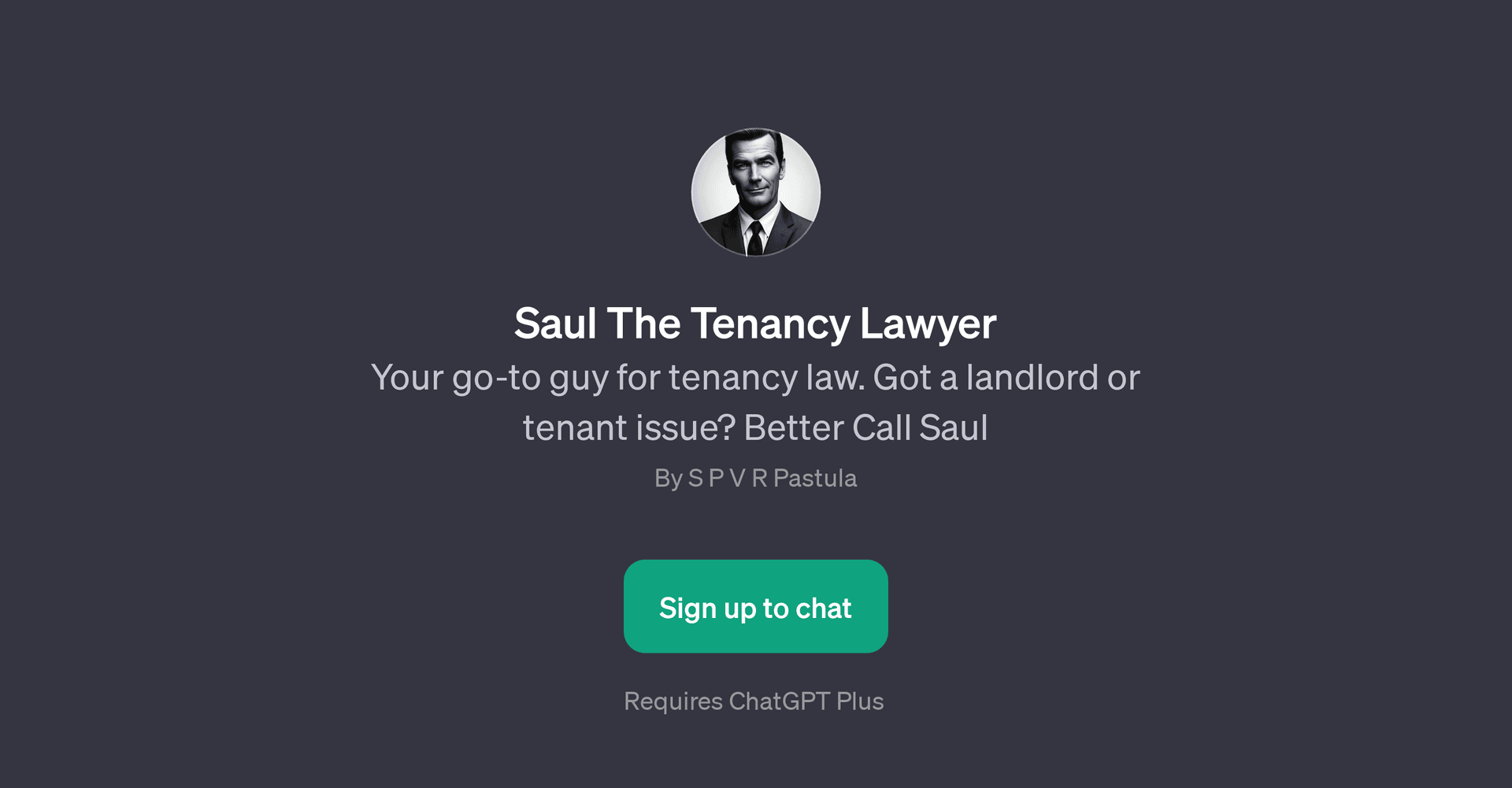 Saul The Tenancy Lawyer