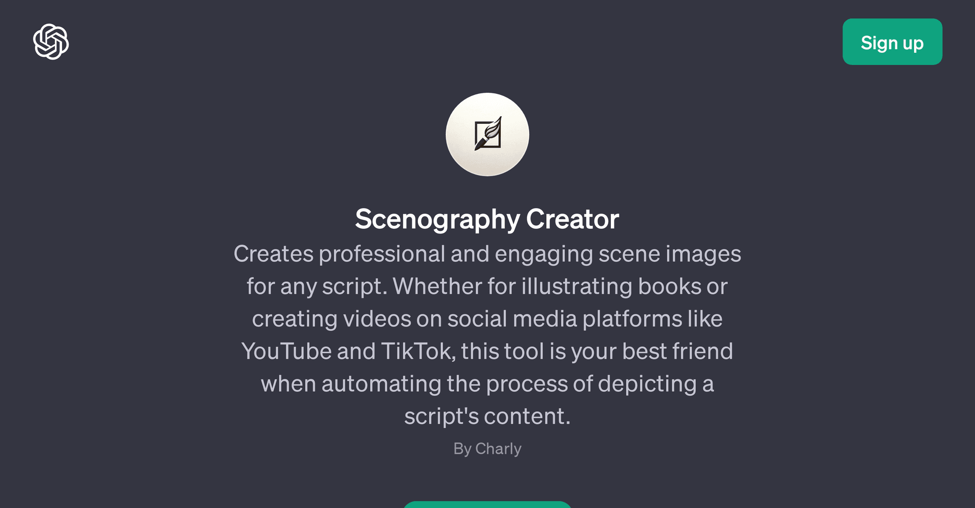 Scenography Creator