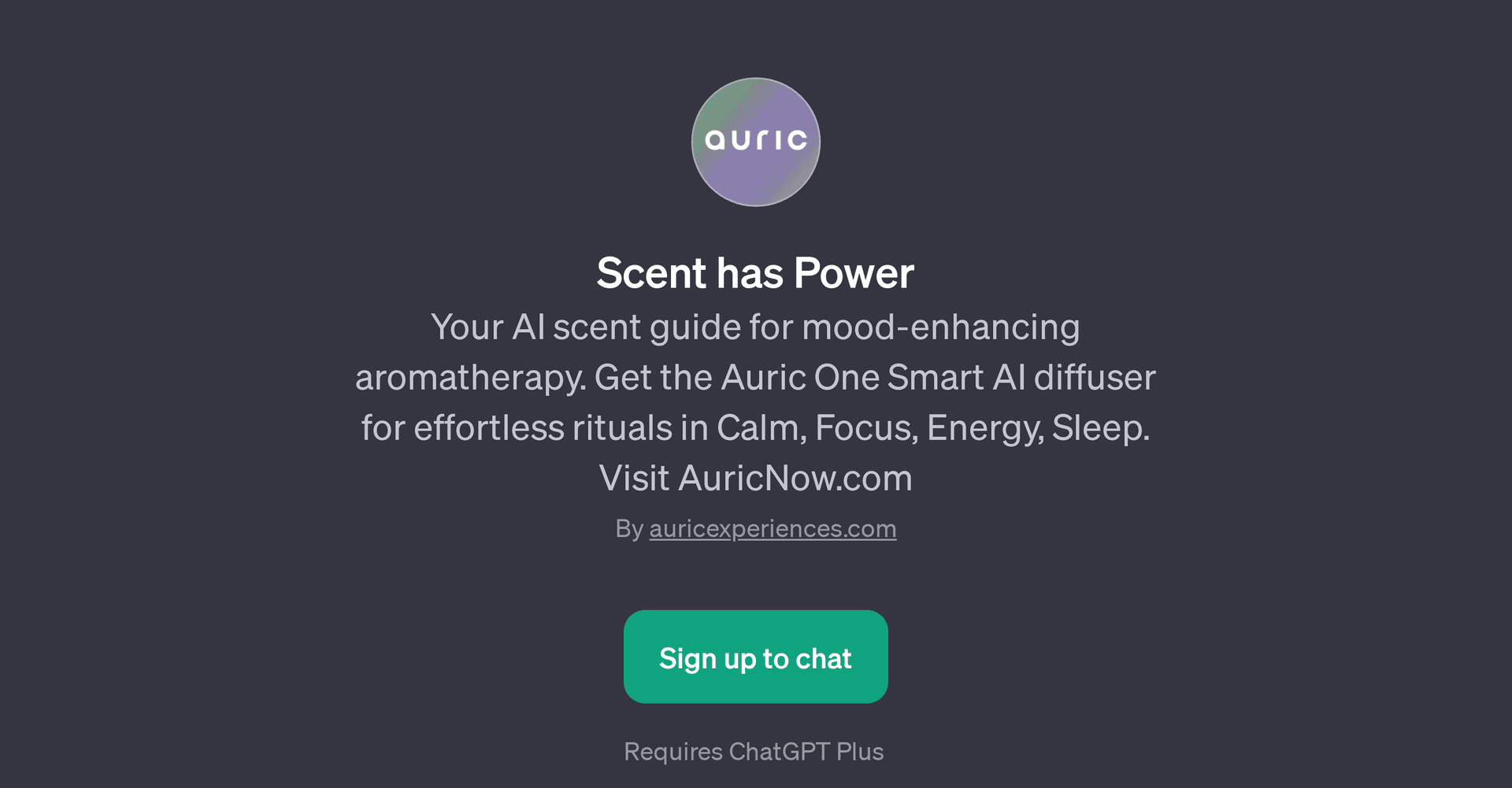 Scent has Power