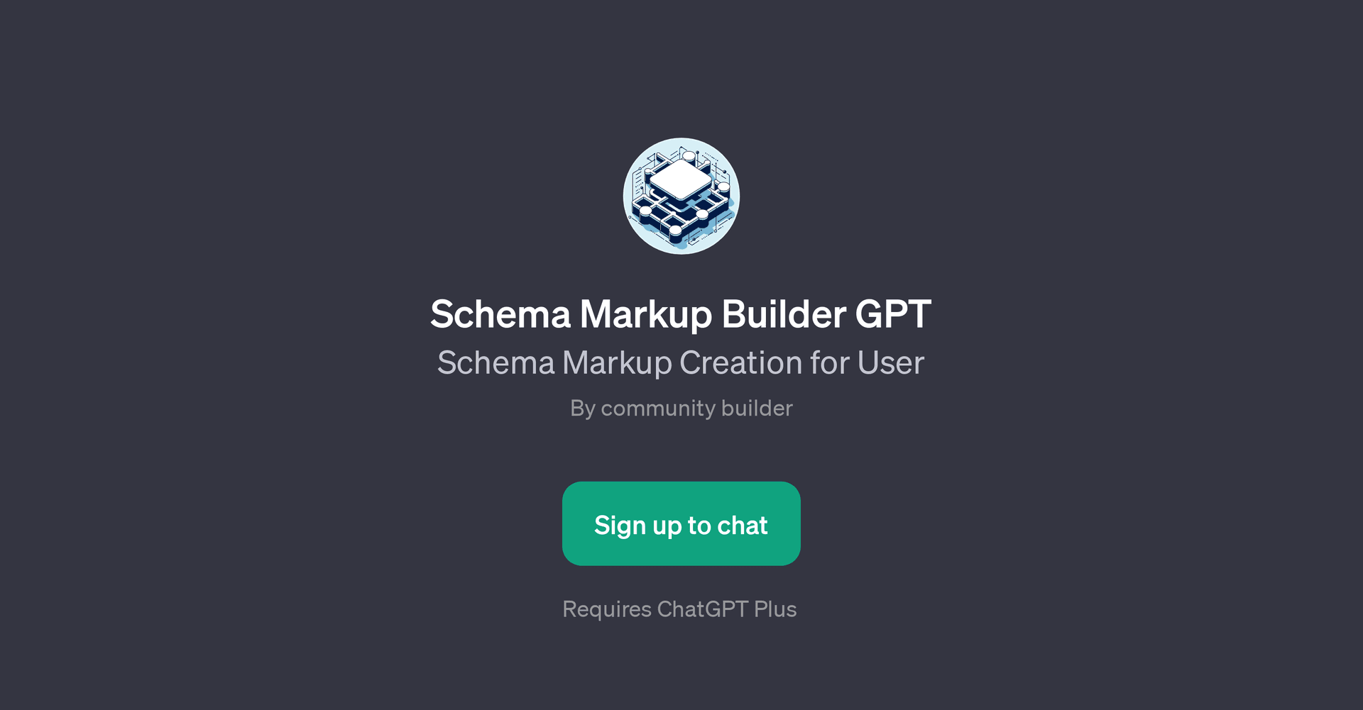 Schema Markup Builder GPT