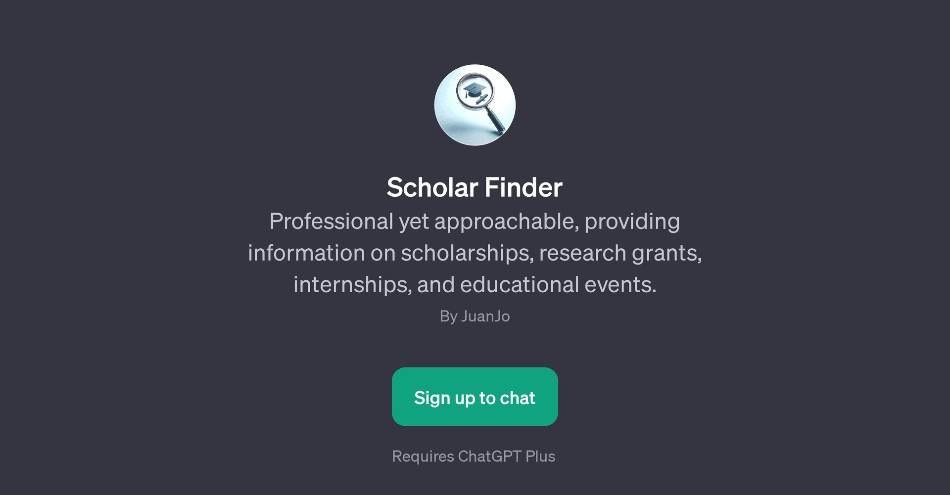 Scholar Finder