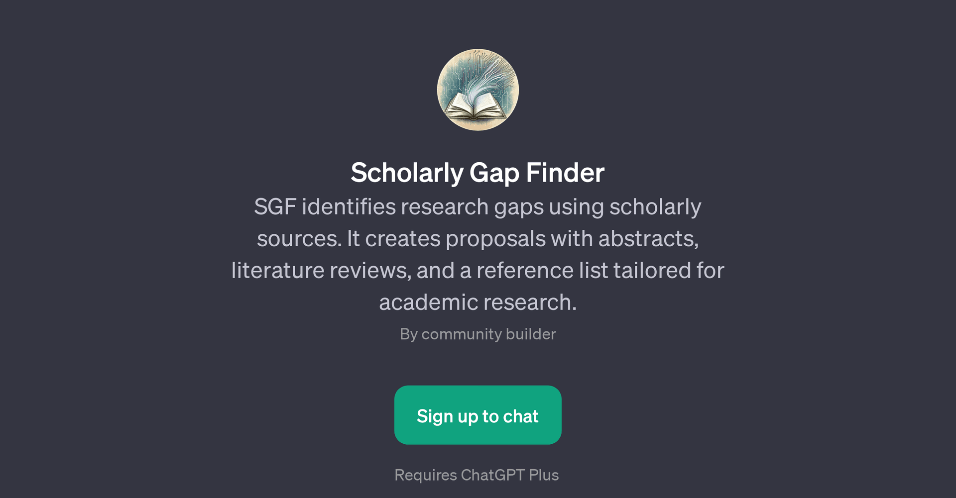 Scholarly Gap Finder