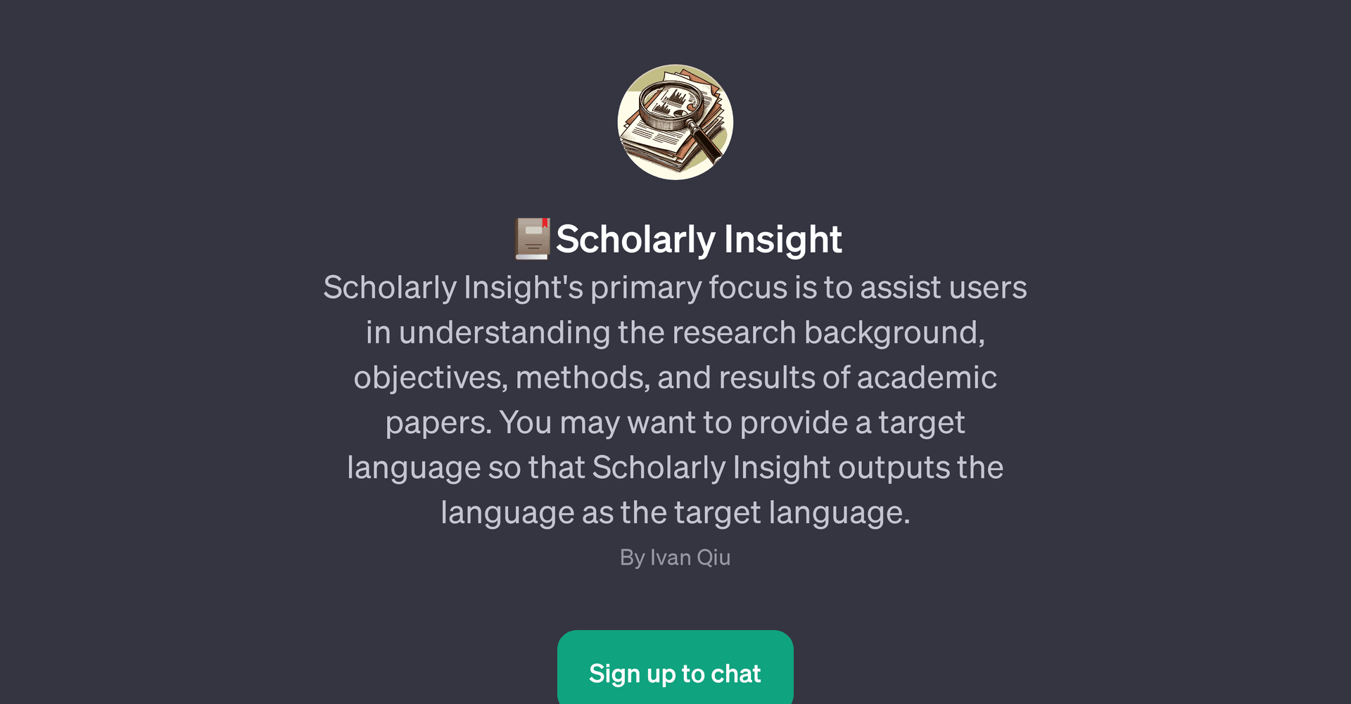 Scholarly Insight