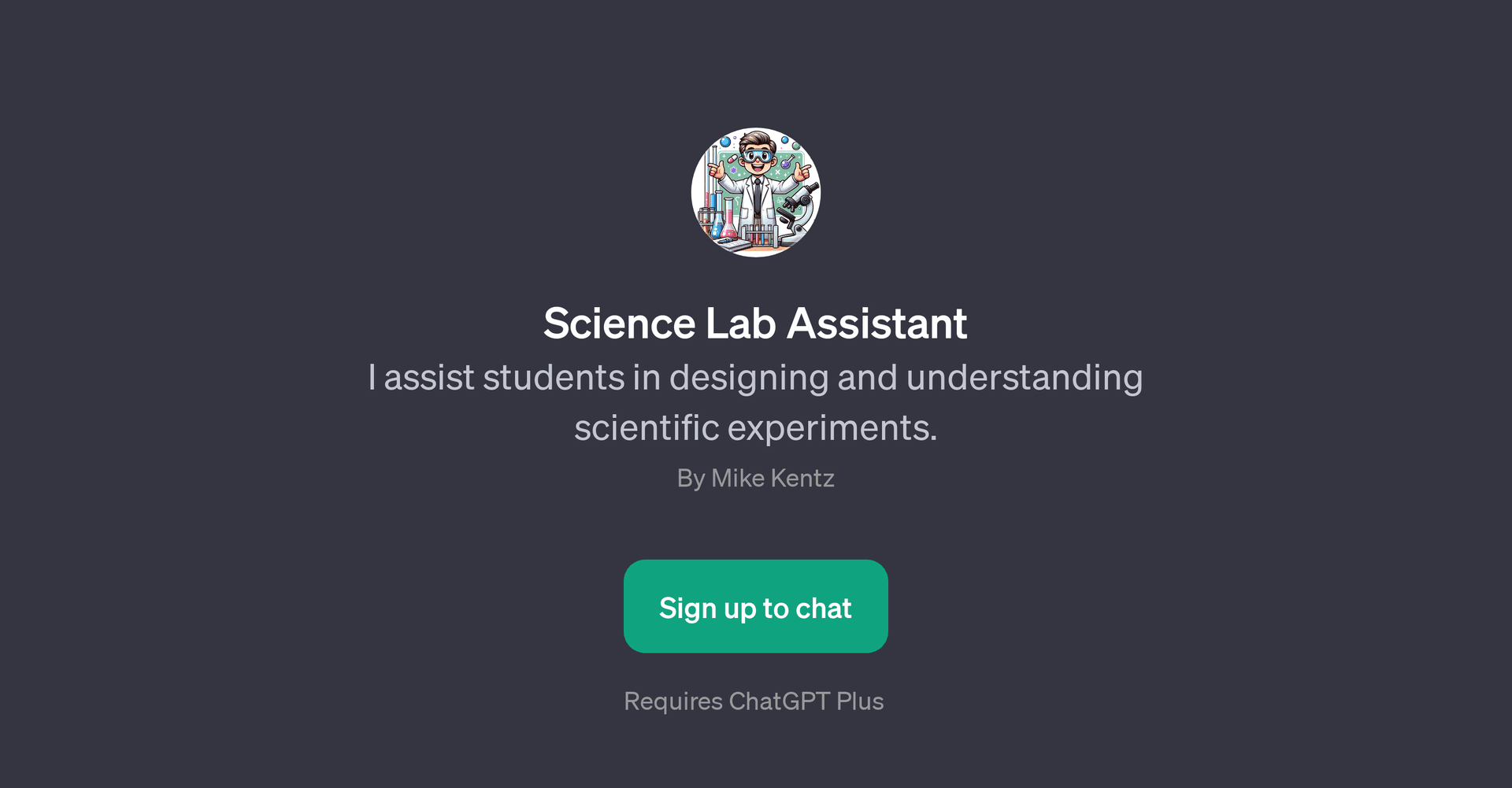 Science Lab Assistant