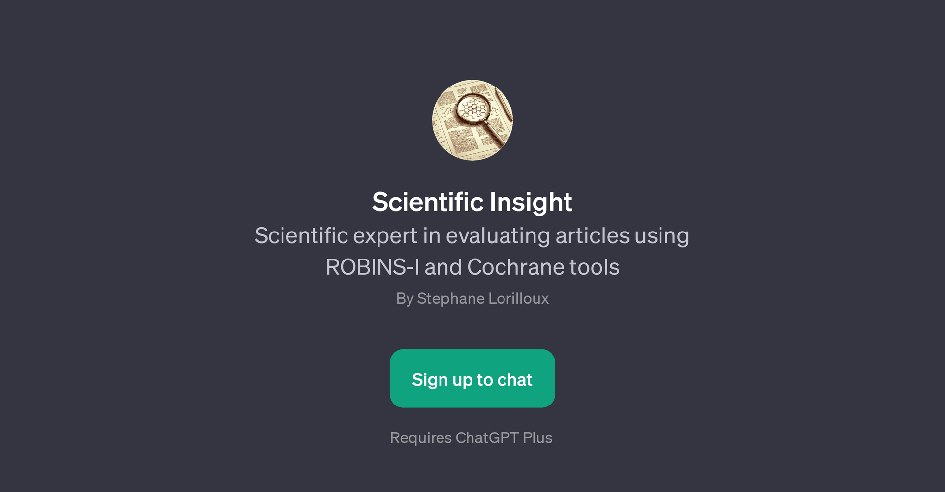 Scientific Insight
