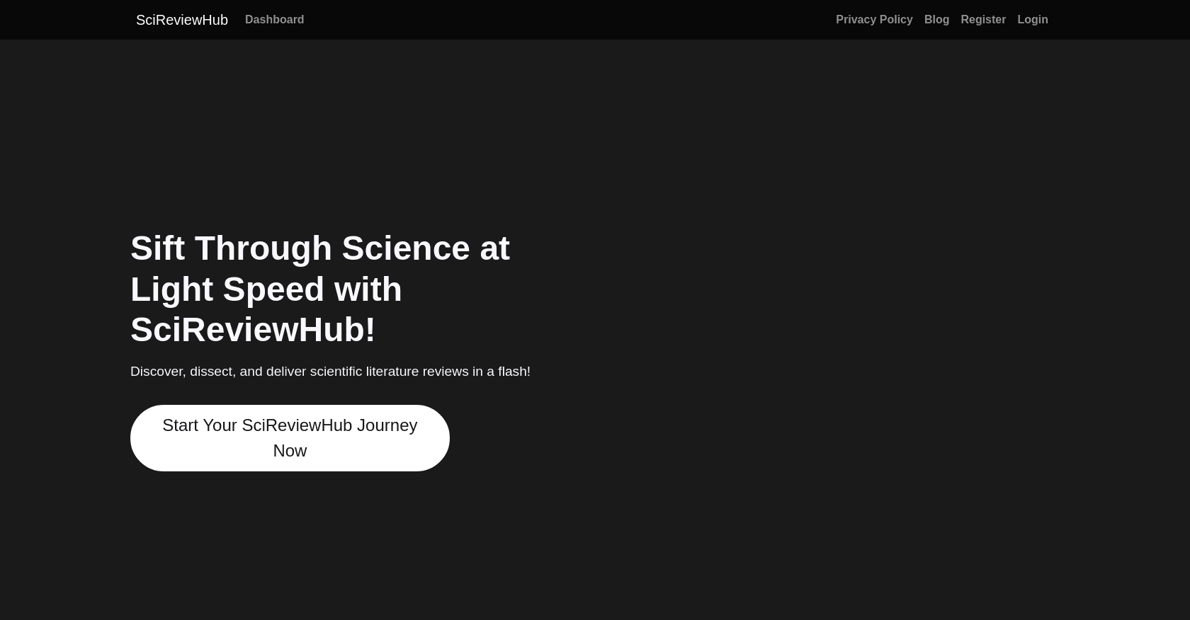 SciReviewHub