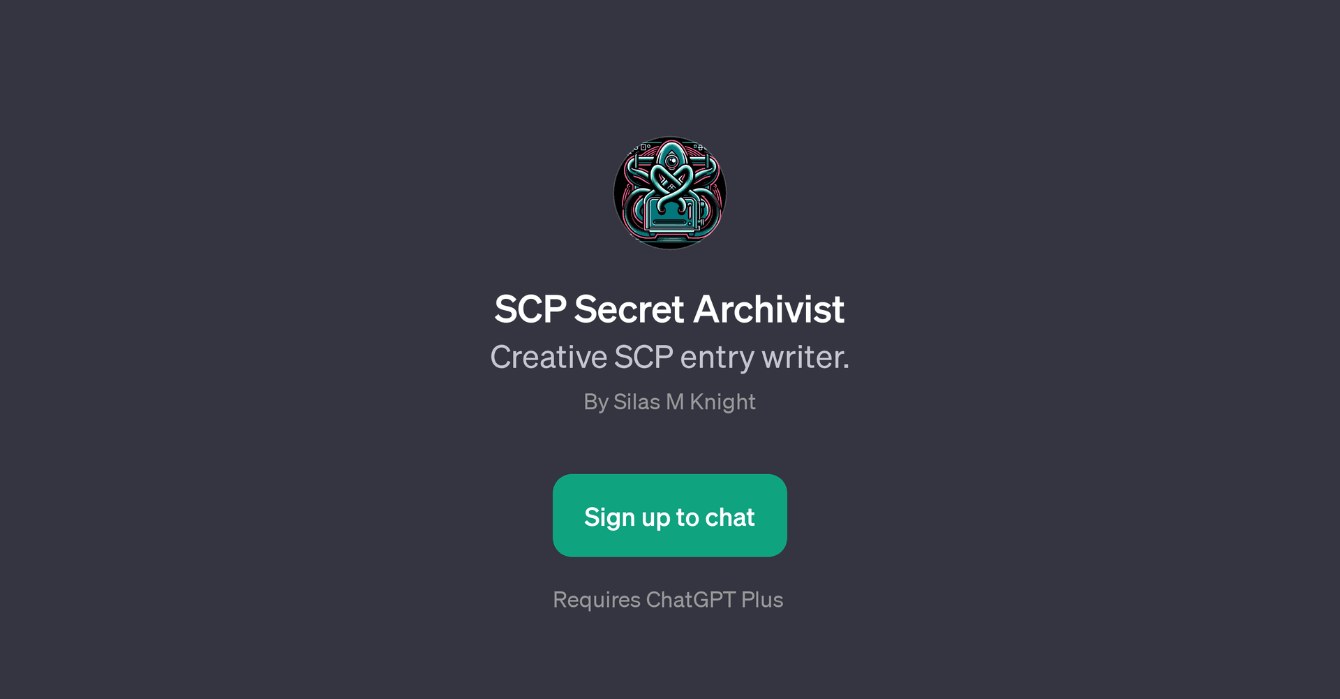 SCP Secret Archivist