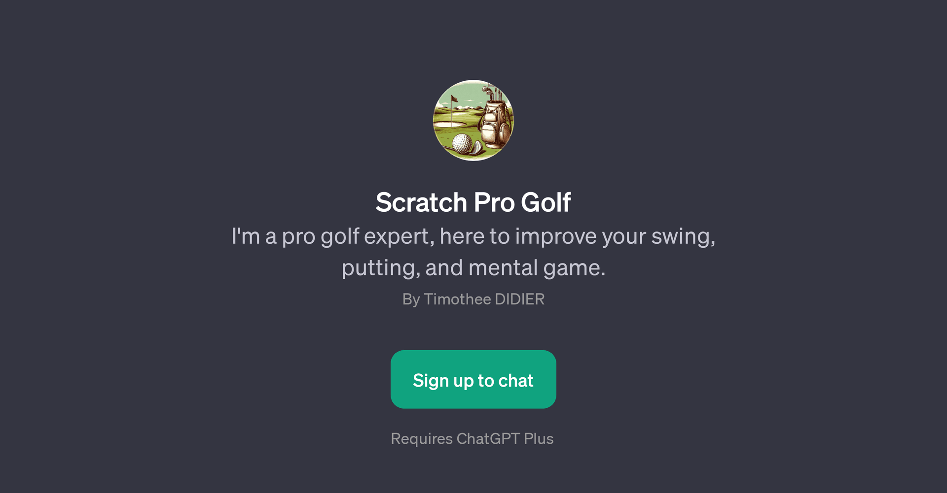 Scratch Pro Golf