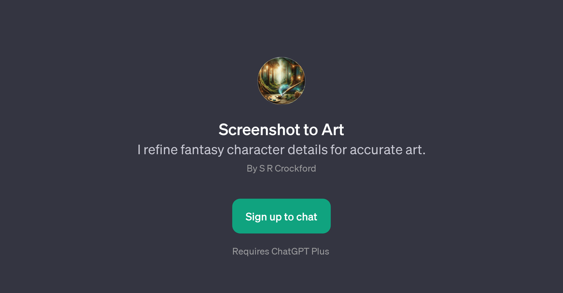 Screenshot to Art