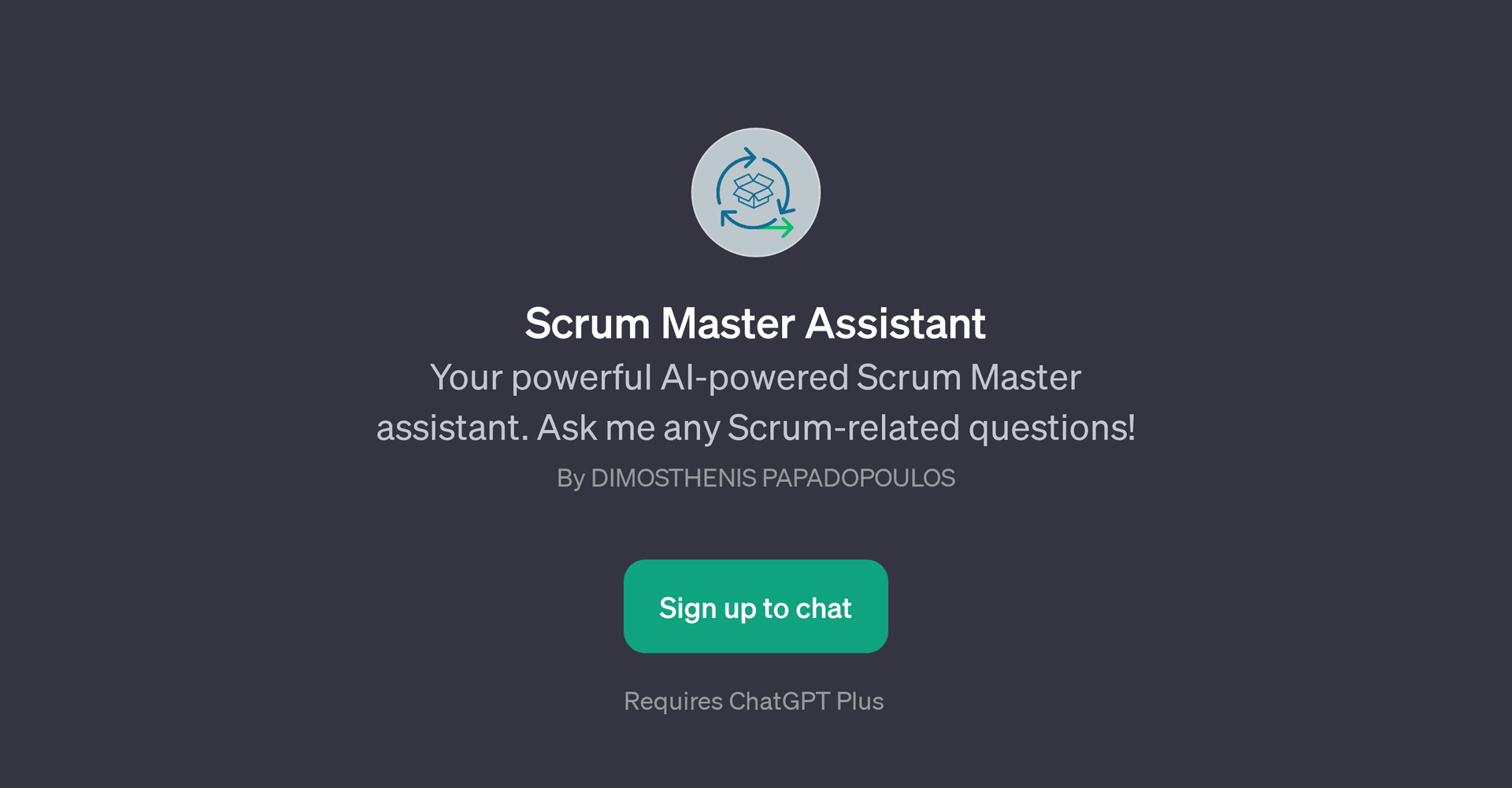 Scrum Master Assistant