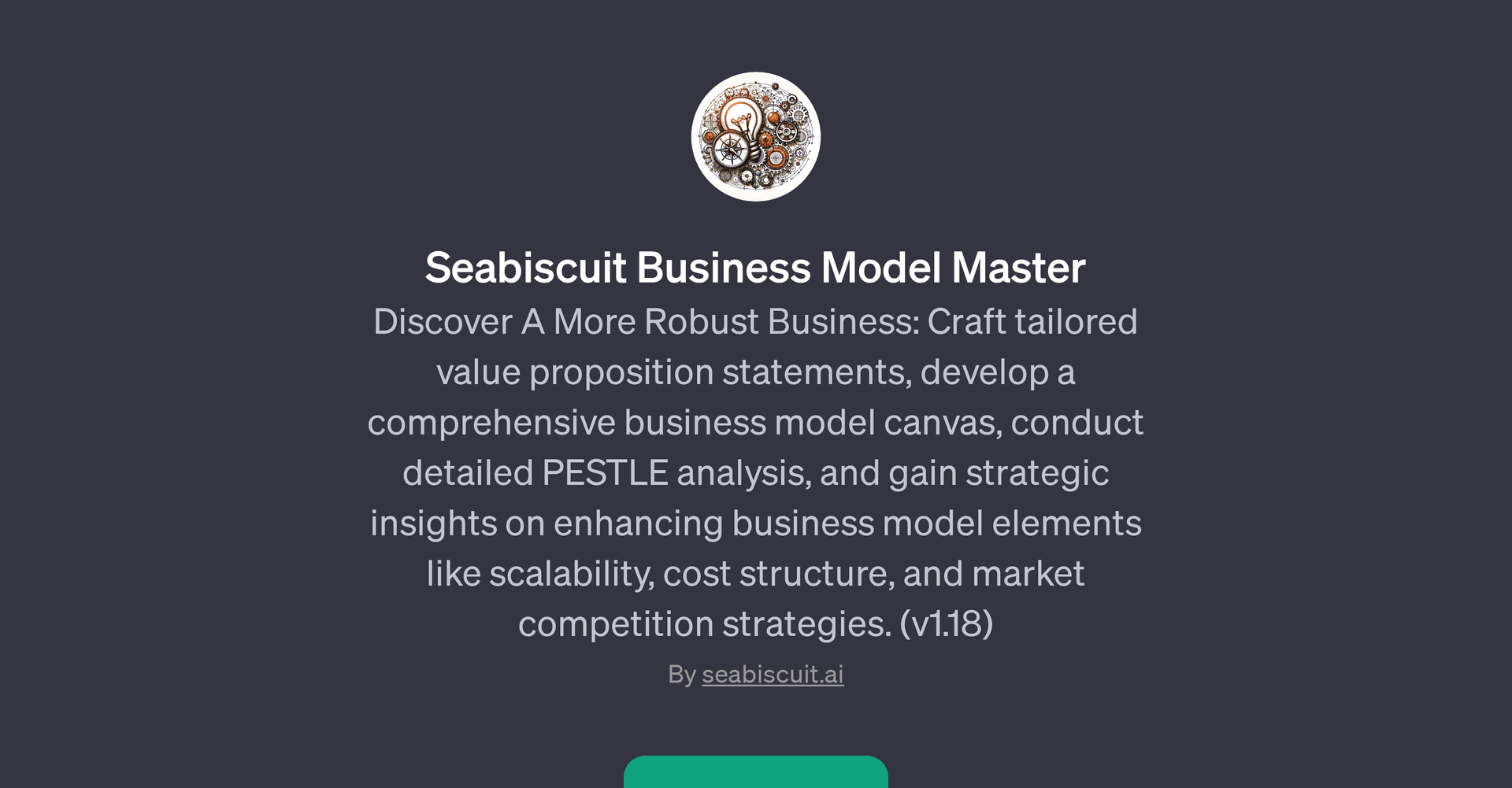 Seabiscuit Business Model Master