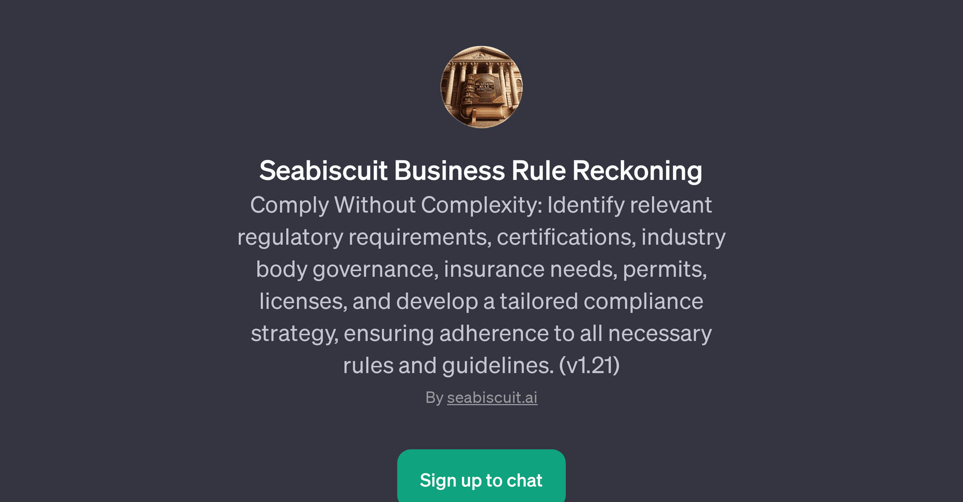 Seabiscuit Business Rule Reckoning
