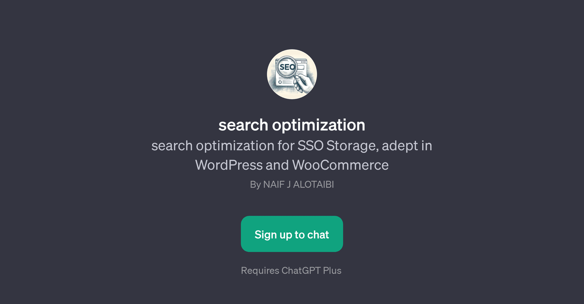 search optimization GPT