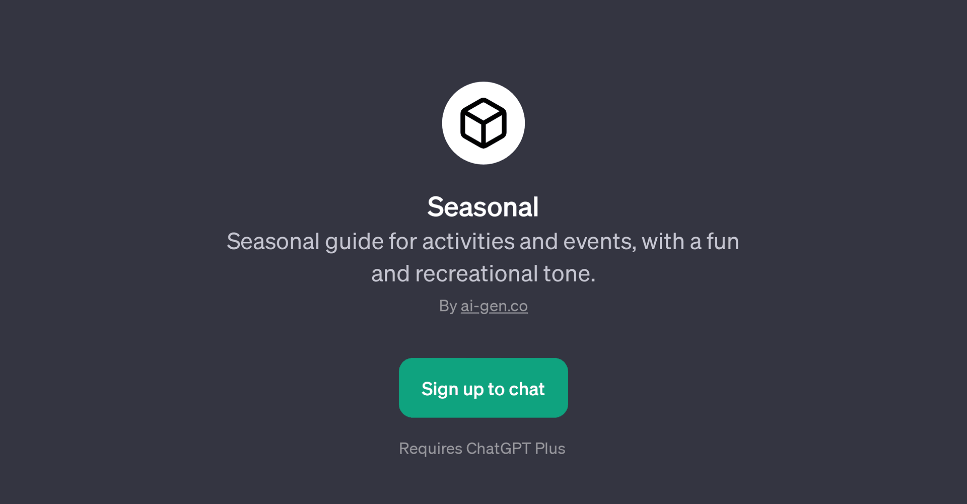 Seasonal