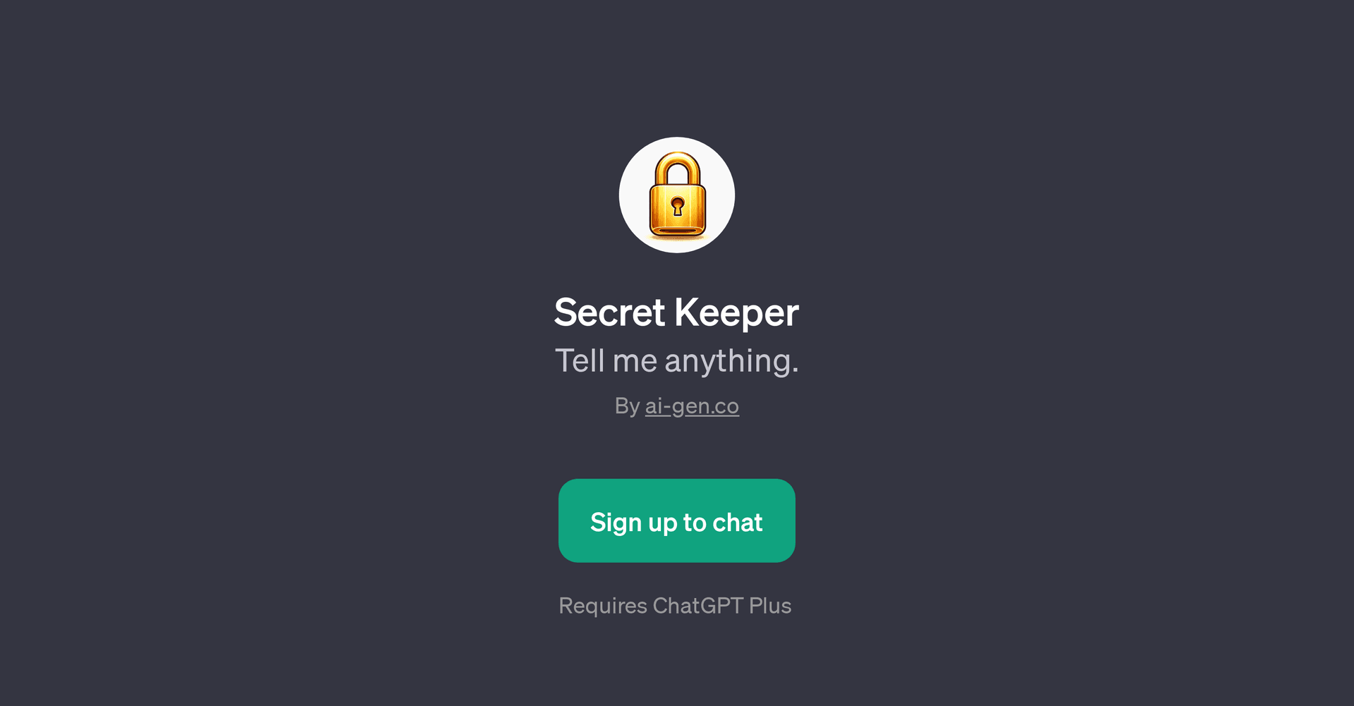 Secret Keeper